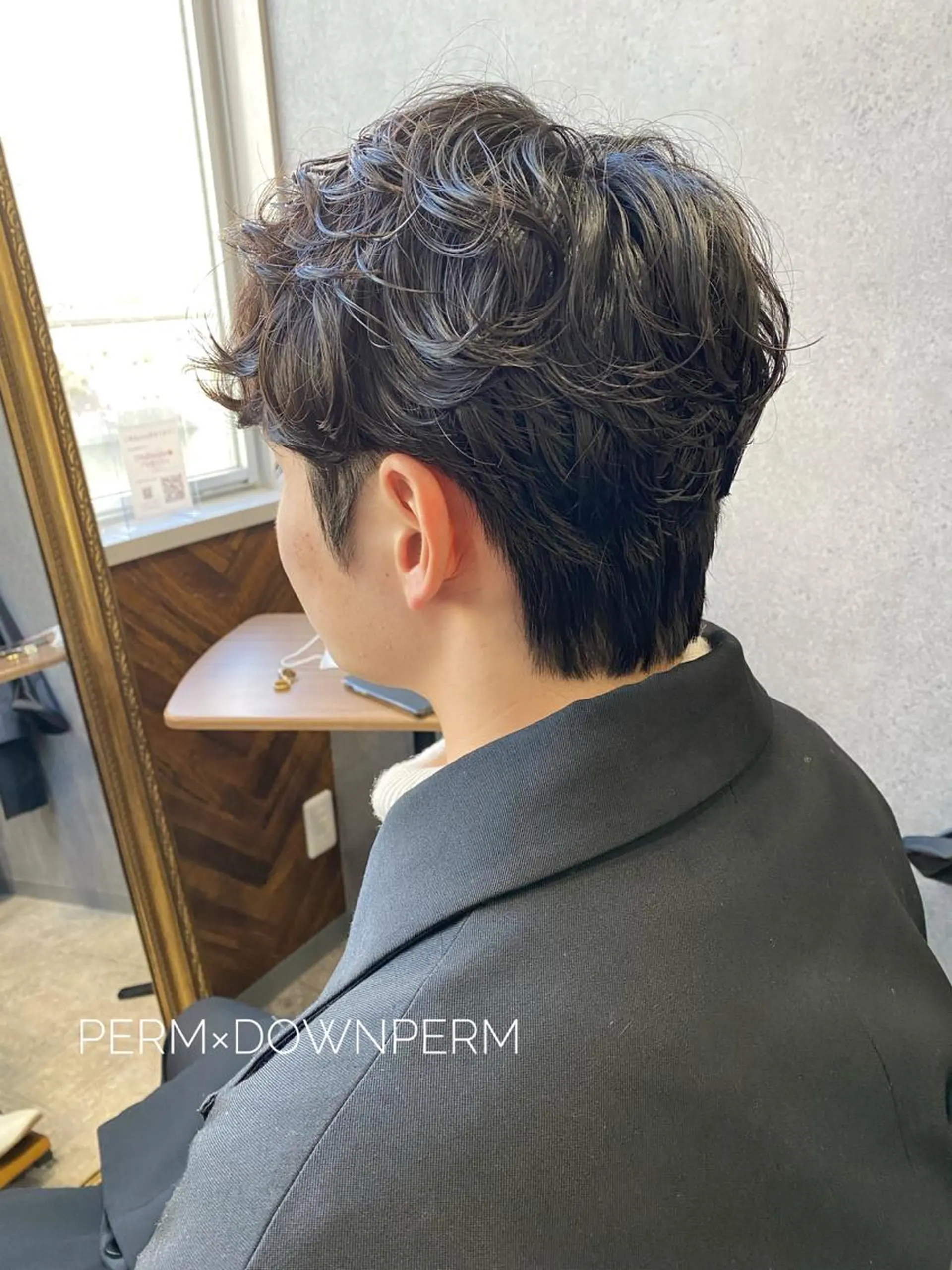 ミディアム カラー パーマ メンズ メンズブリーチ メンズハイトーン メンズ韓国風 ブリーチ ケアブリーチ カット パーマ トリートメント YUKA🐻‍❄️ 🎀当日予約ok/のヘアスタイル