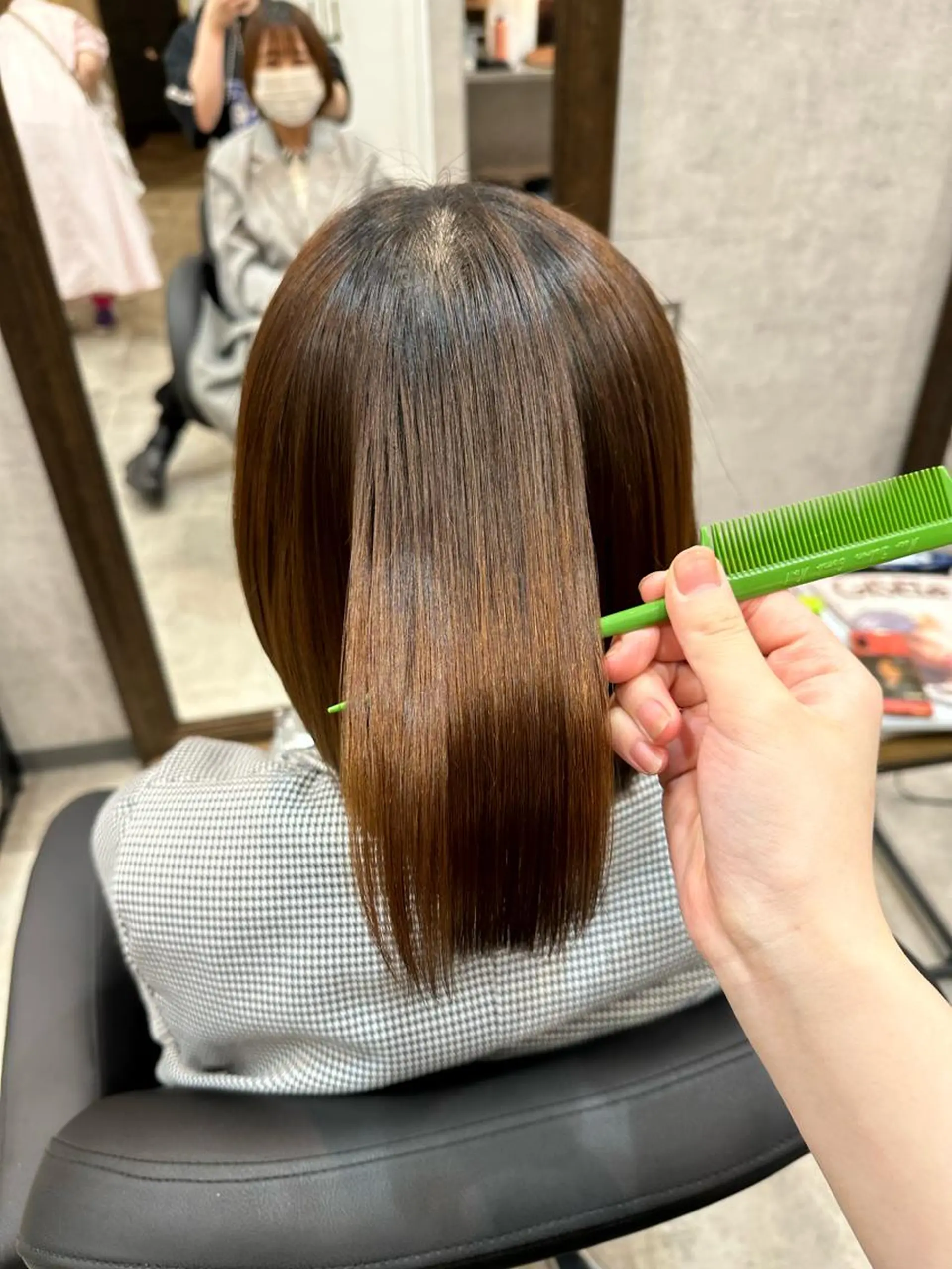 ショート 縮毛矯正 mau tomokaのヘアスタイル
