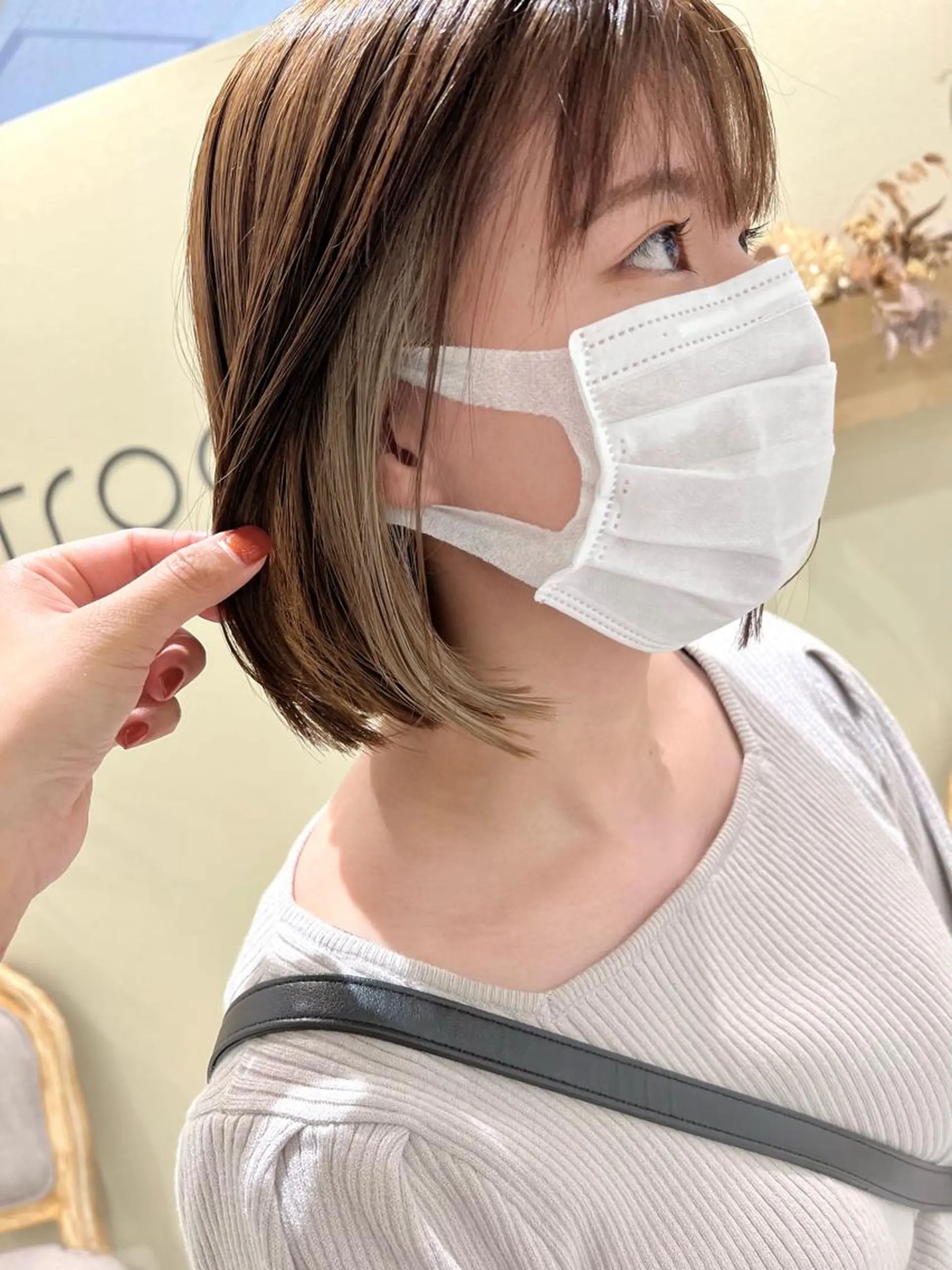 ショート カラー ベージュカラー インナーカラー カット ヘアカラー 【髪質改善】 【美髪矯正】🌻店長のヘアスタイル