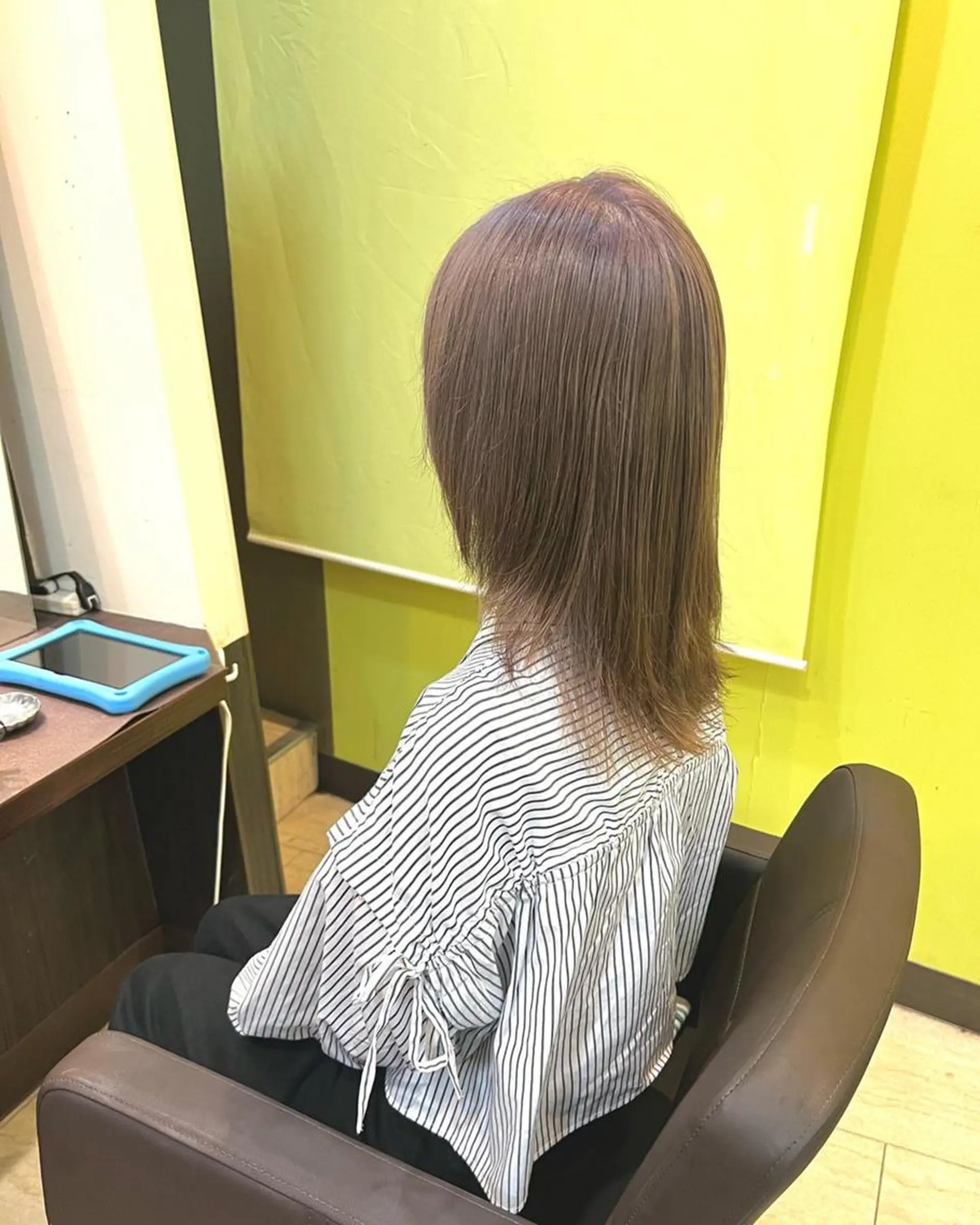 カラー パーマ メンズ ヘアカラー ハイトーン/パーマ 特化平田のヘアスタイル