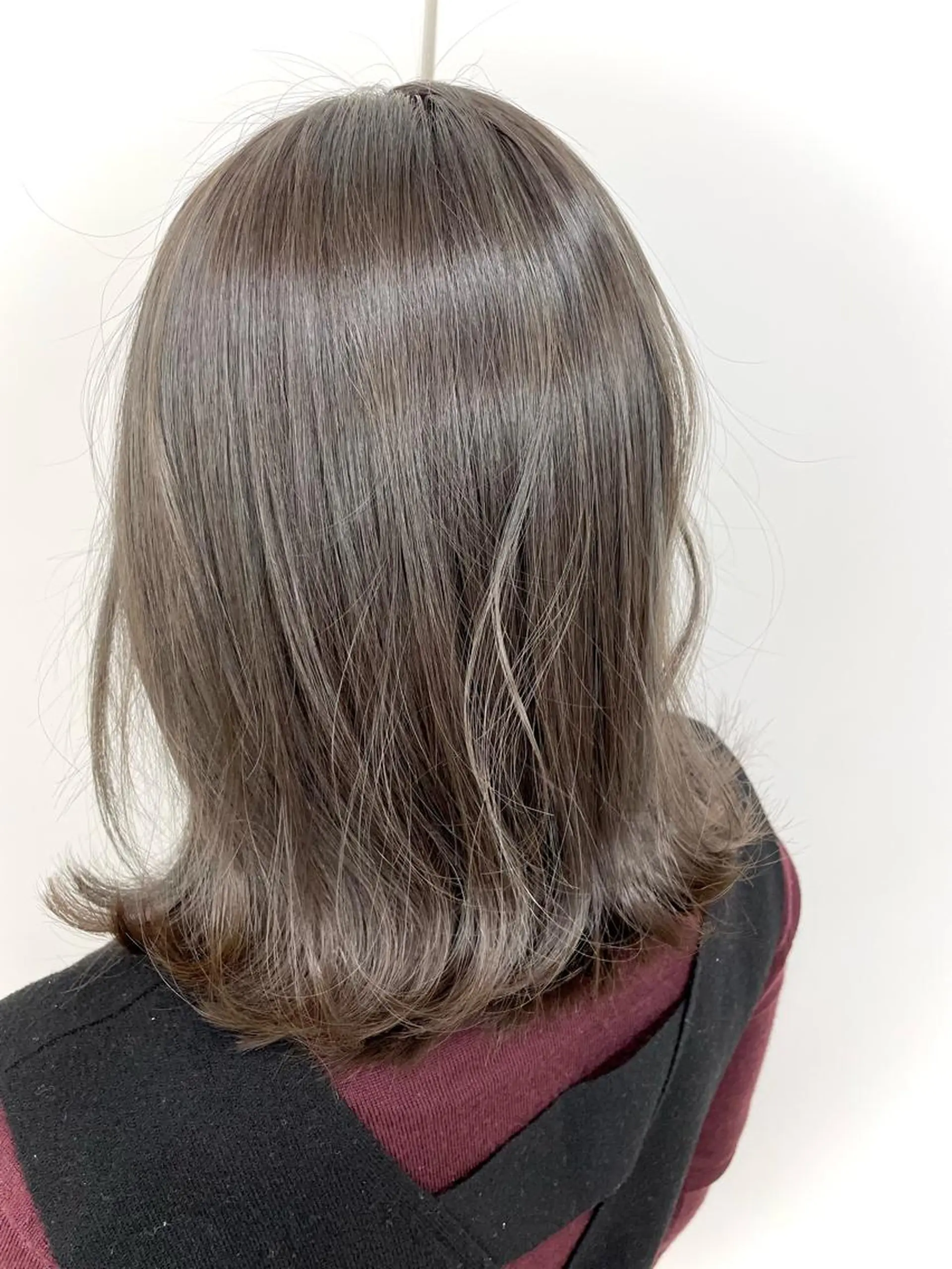 セミロング カラー ブルーカラー オレンジ カット ヘアカラー トリートメント studio the soel /TAKAのヘアスタイル