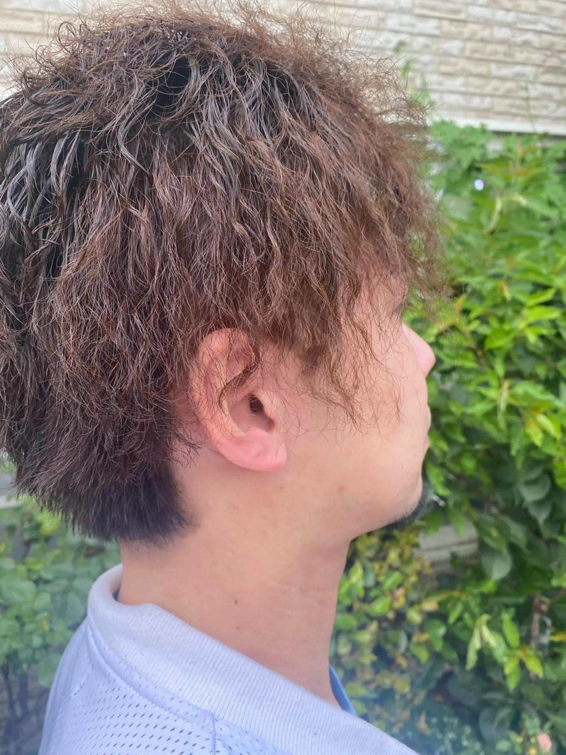 メンズ マッシュ カット 永沼 真依のヘアスタイル