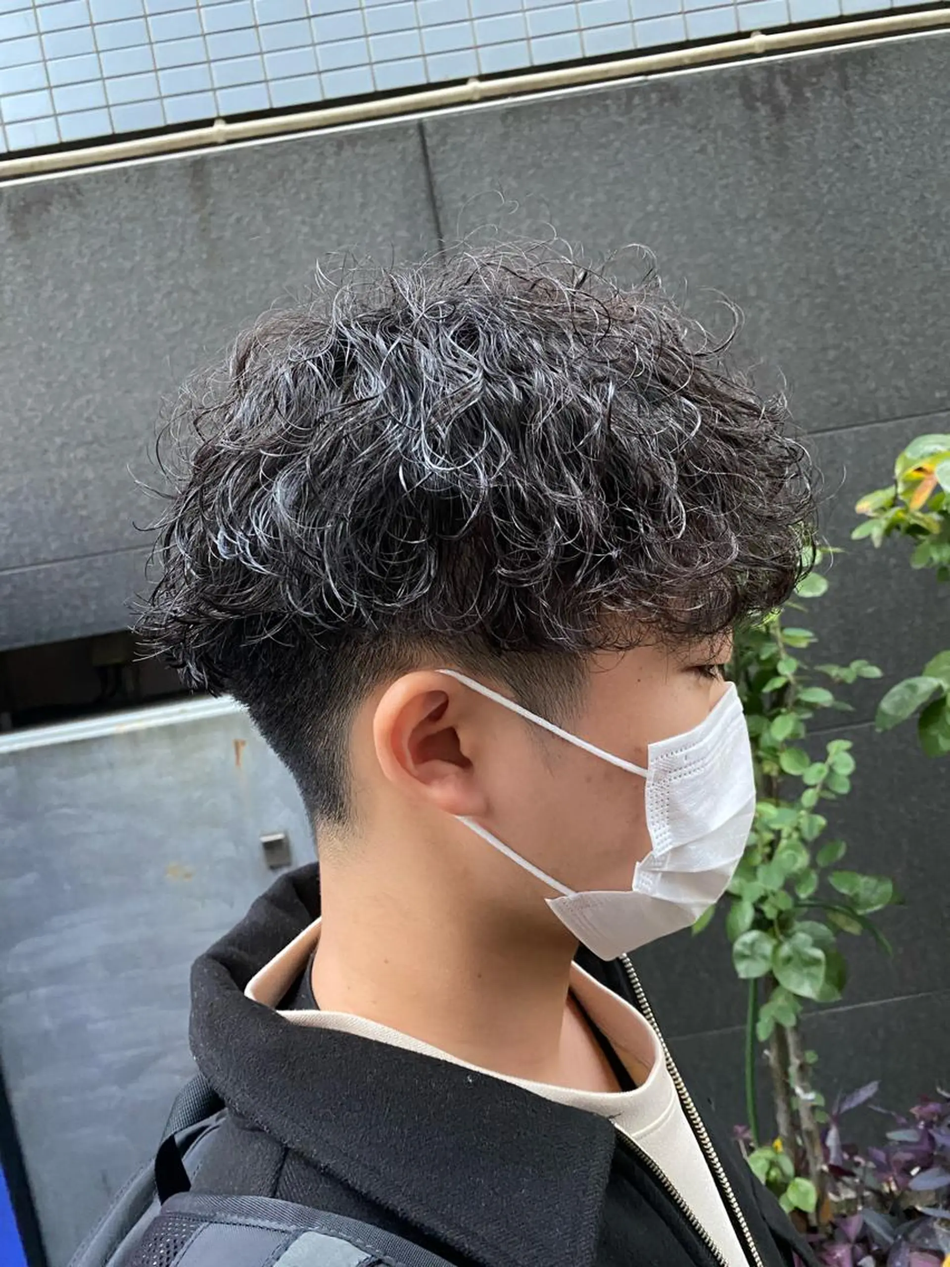 パーマ メンズ カット パーマ トリートメント ヘアセット メンズブリーチカラー /パーマ ごーた立川のヘアスタイル