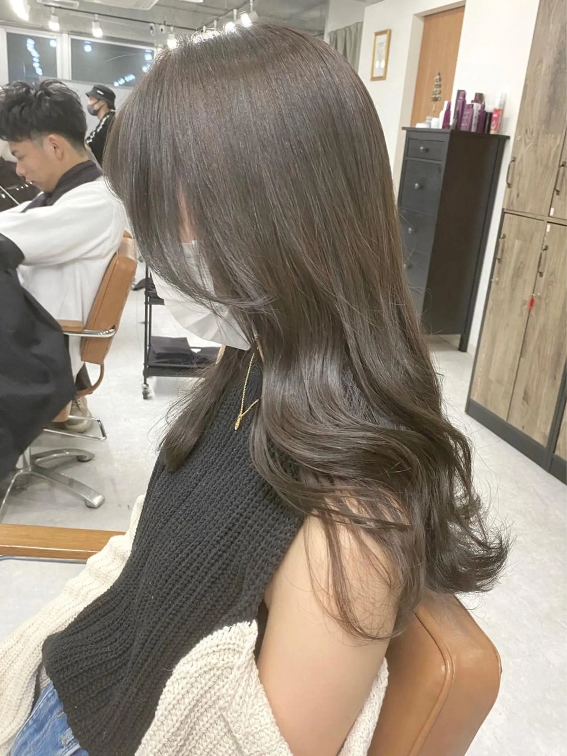 ロング カラー 🌷FUKA🌷 まろやかハイトーンのヘアスタイル