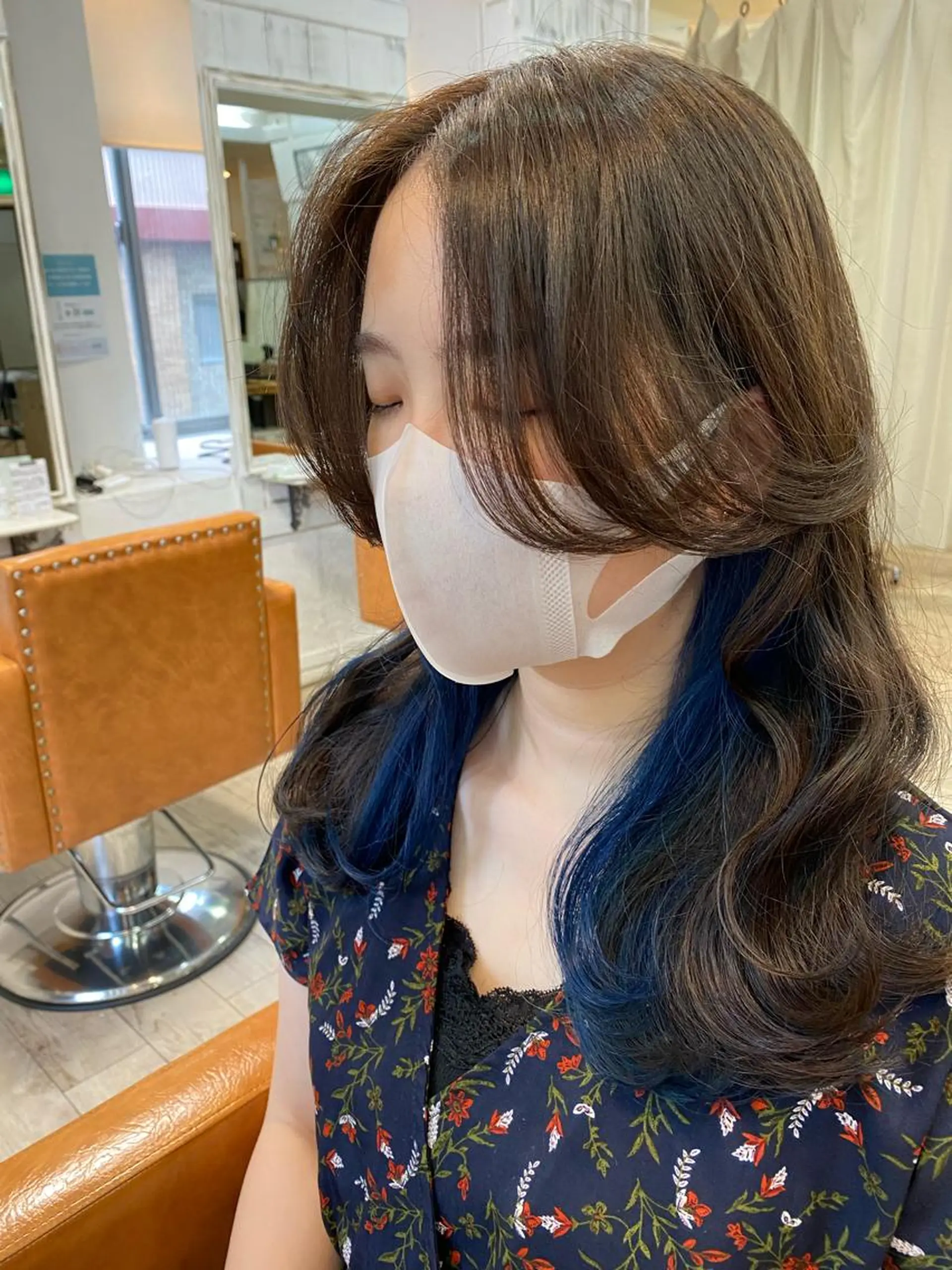 ロング 顔周りカット 橋口 亮平のヘアスタイル