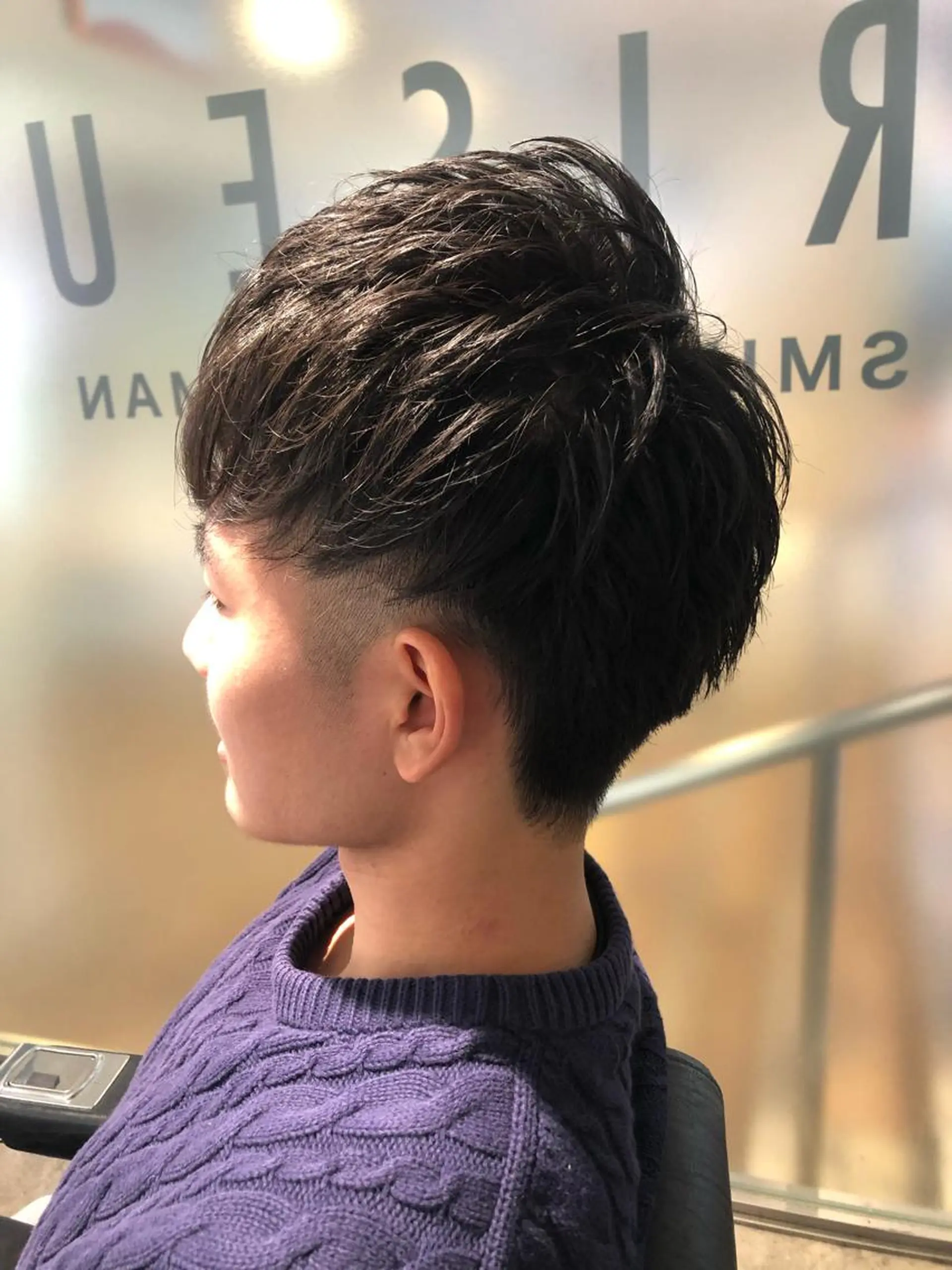 ショート メンズ マッシュ rilune matsuoのヘアスタイル