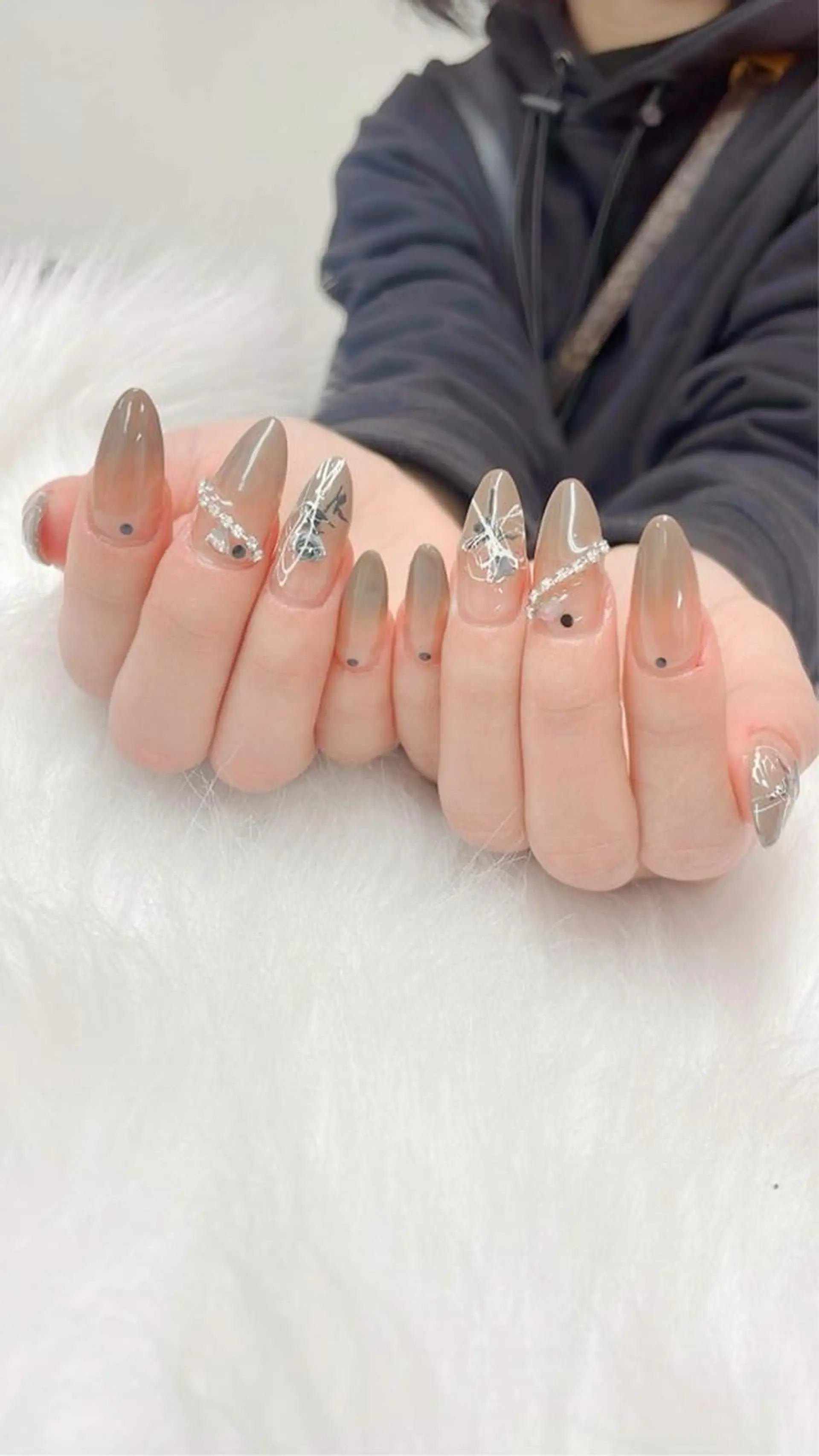 ネイル アートネイル 持ち込み ネイルチップ Anh 高田馬場のネイルデザイン