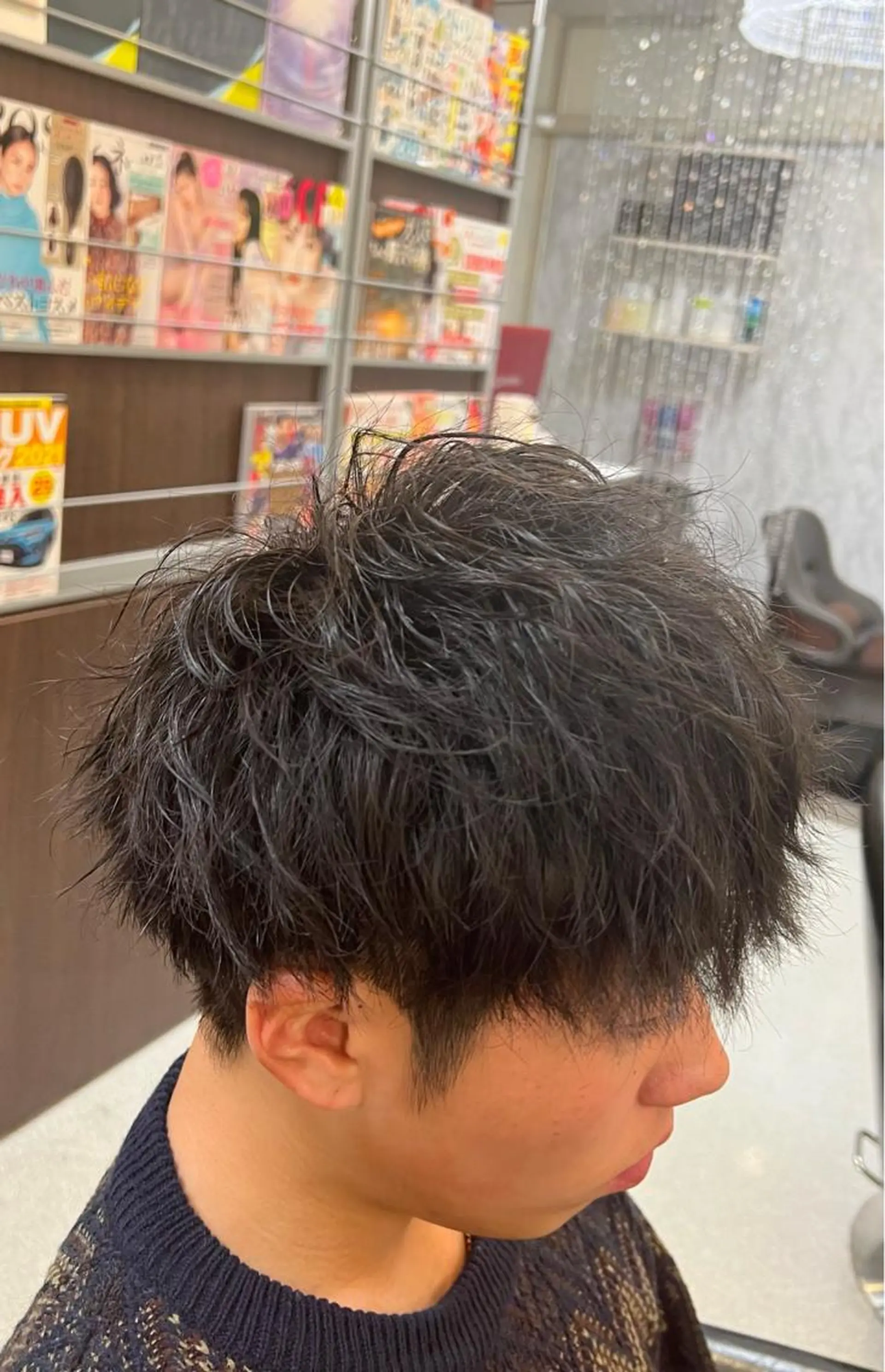 ショート パーマ メンズ メンズパーマ メンズツイストパーマ ツイストパーマ KEN 🌟のヘアスタイル