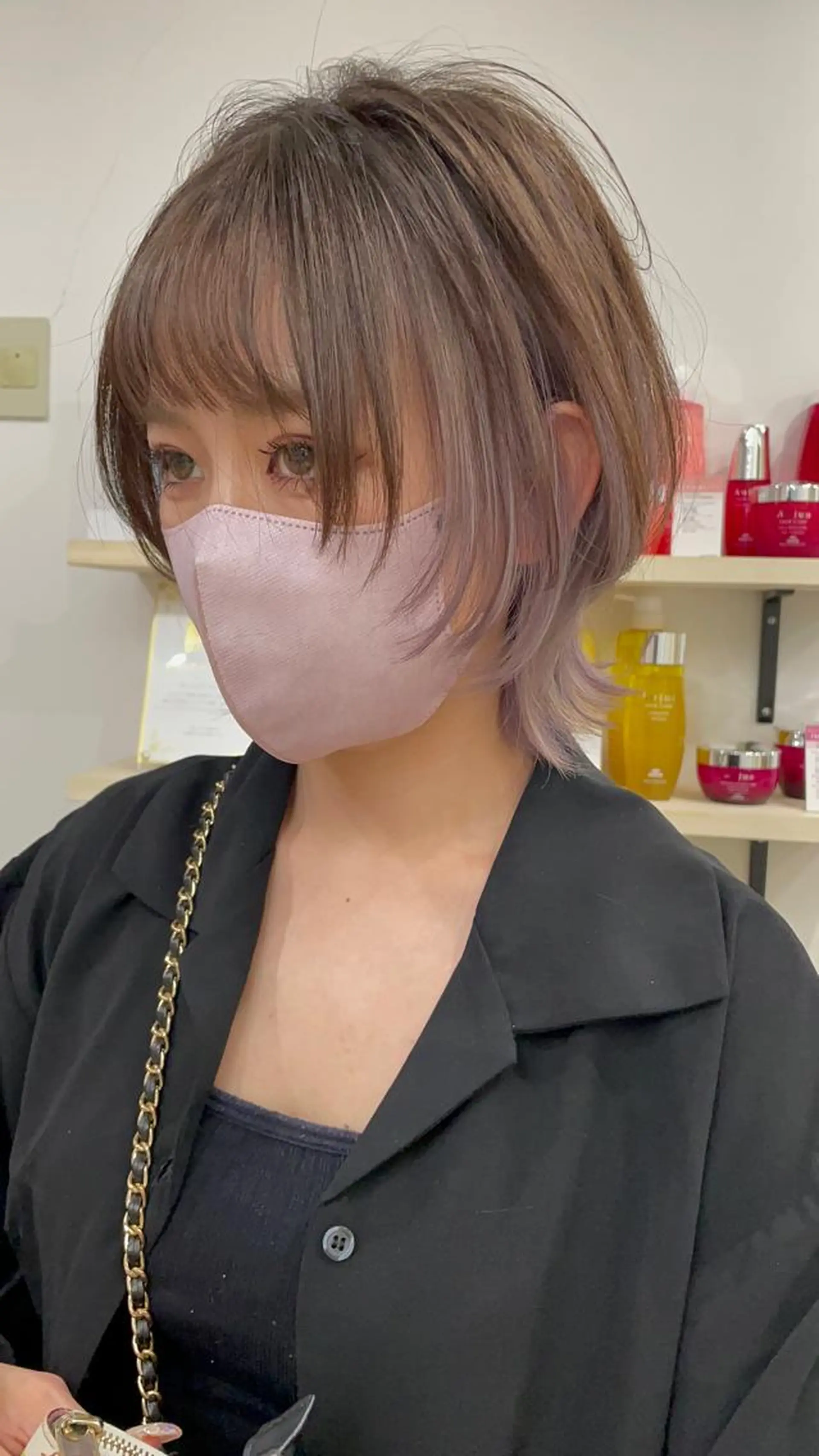 ミディアム 小山 一之のヘアスタイル