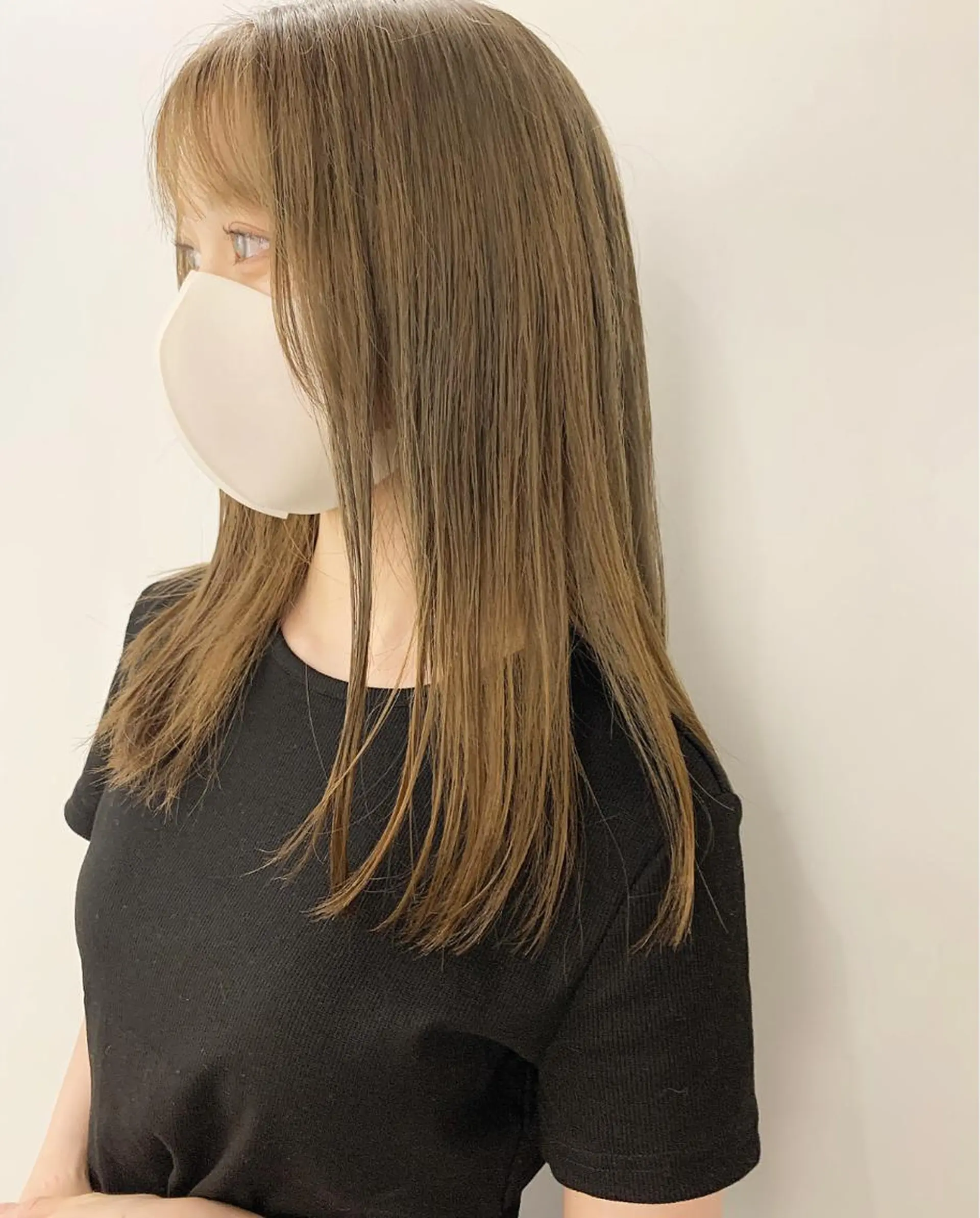 セミロング カラー LOuNICA/銀座 RYUNOSUKEのヘアスタイル