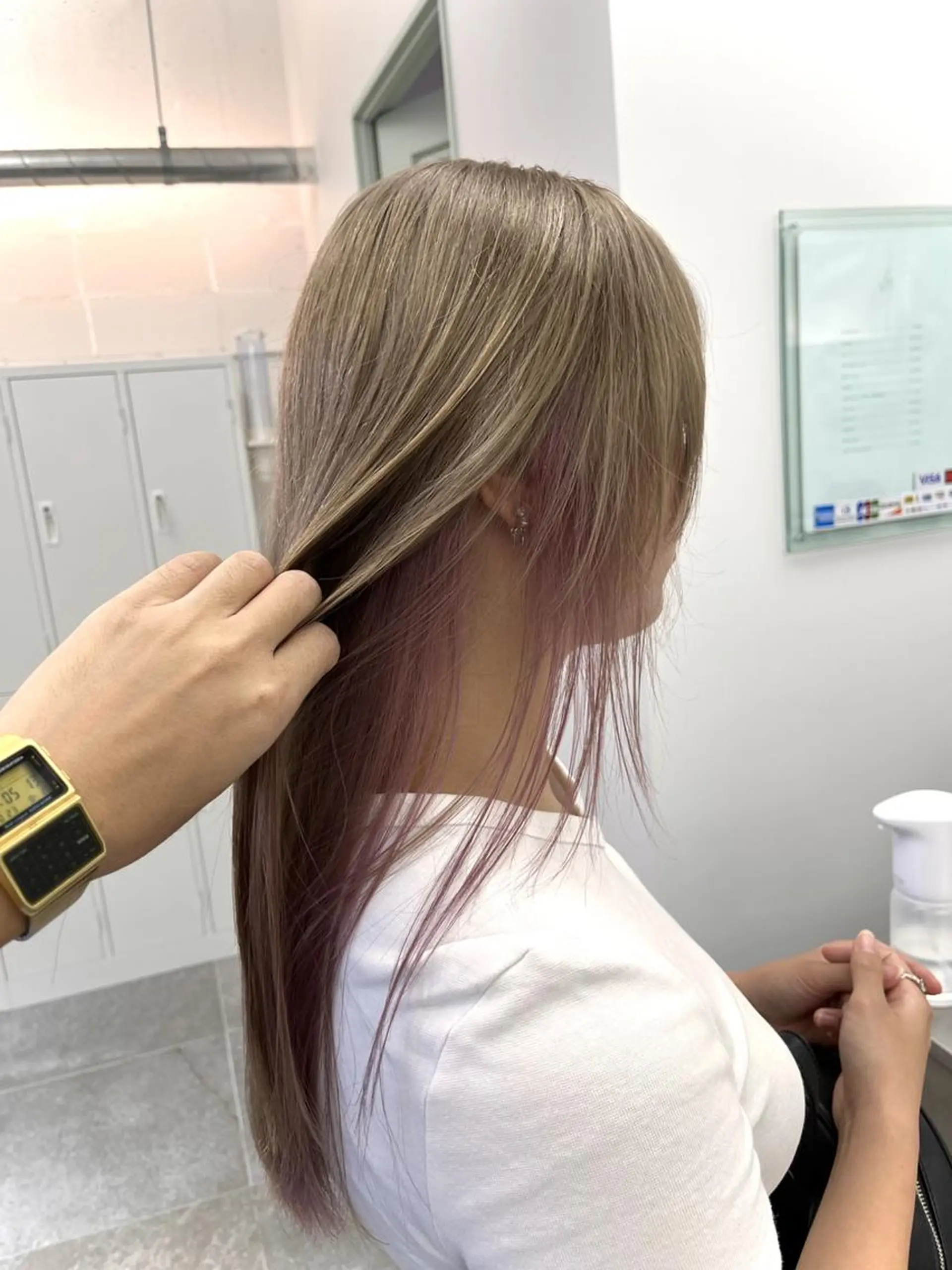 カラー ❄️透明感カラー❄️ メンズ✂️TOWAのヘアスタイル