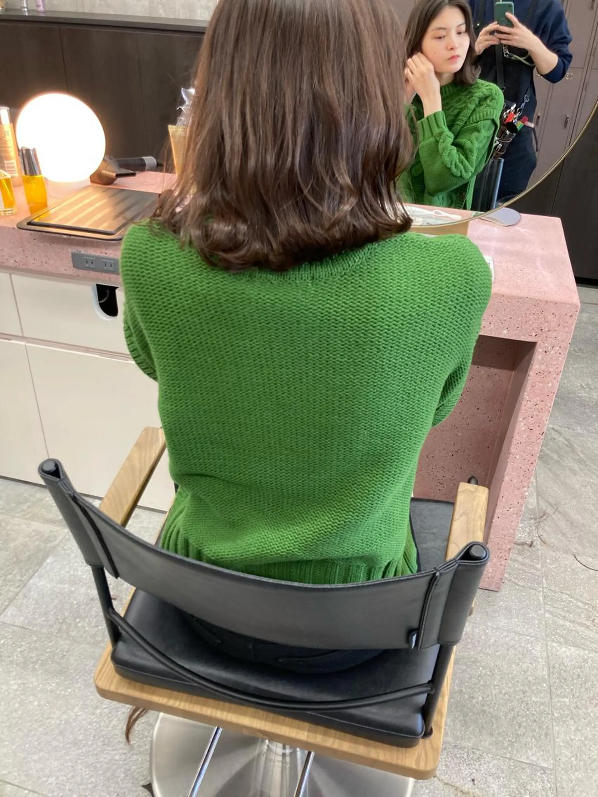 ミディアム カラー ベージュカラー 小木曽智美 /ボブ/ショートのヘアスタイル