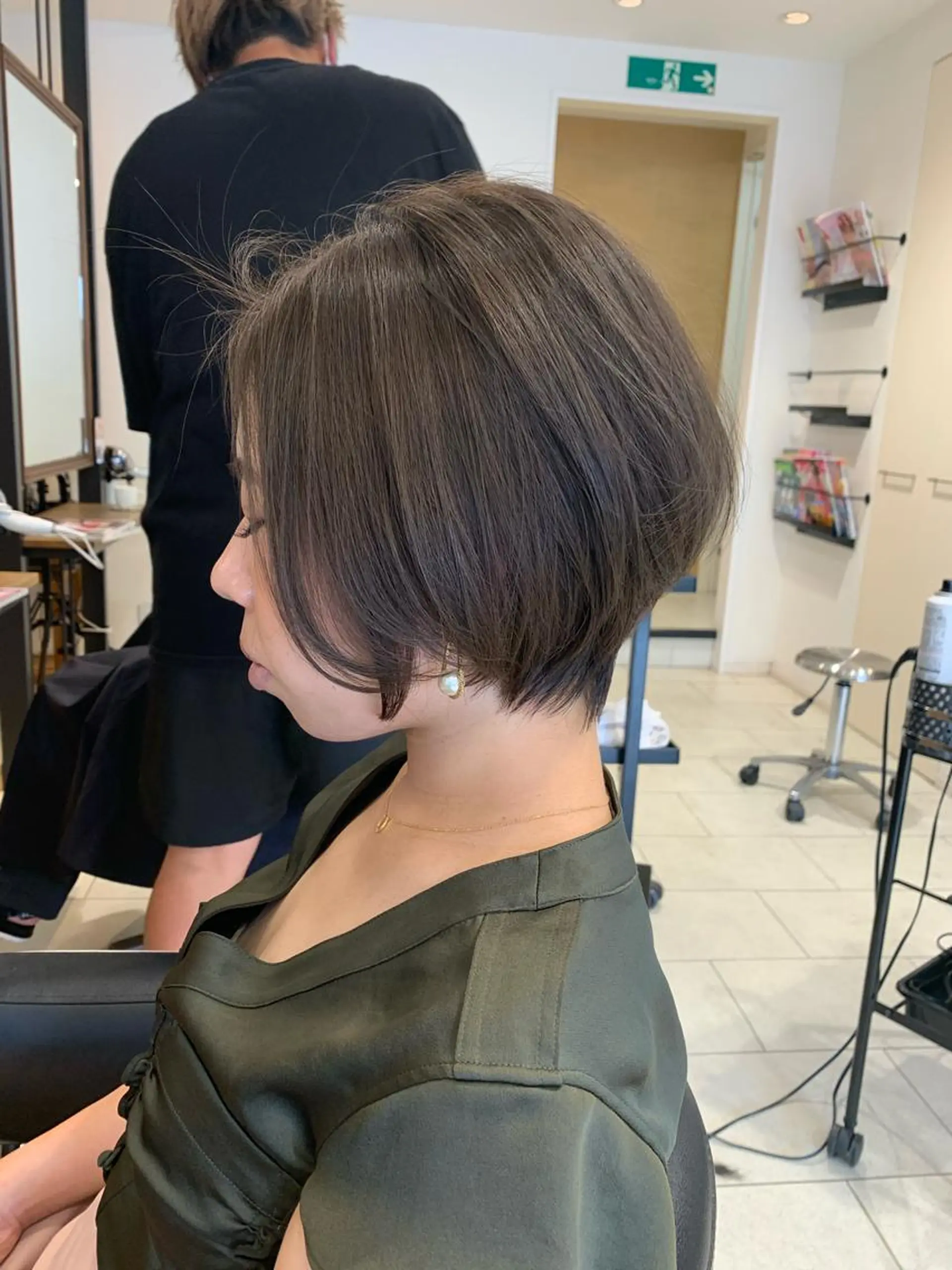 ショート 林 瑞起のヘアスタイル