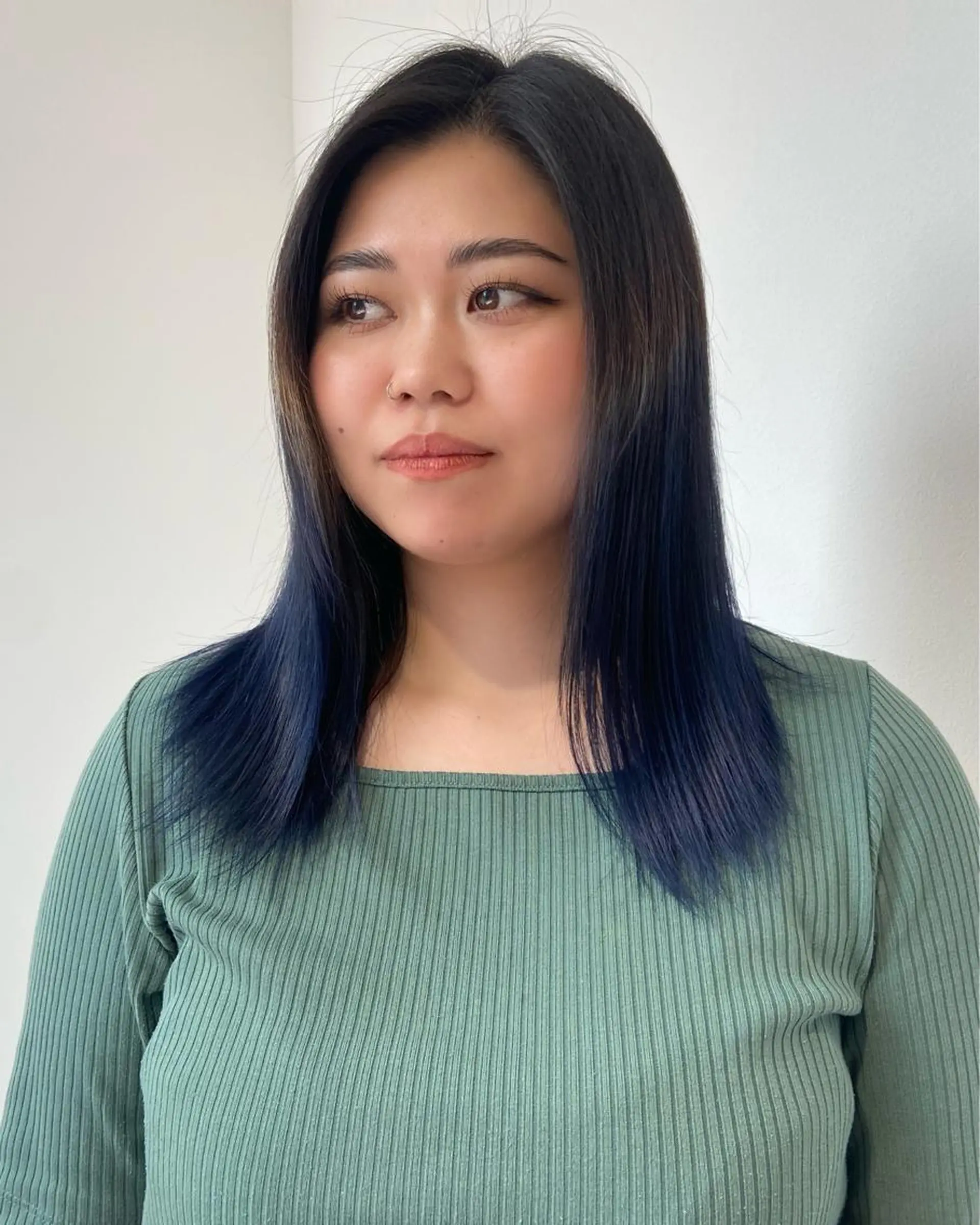 セミロング カラー バレイヤージュ ブリーチ デザインカラー レイヤーカット 🌼似合わせのプロ 心斎橋/rena🌼のマツエク・マツパデザイン