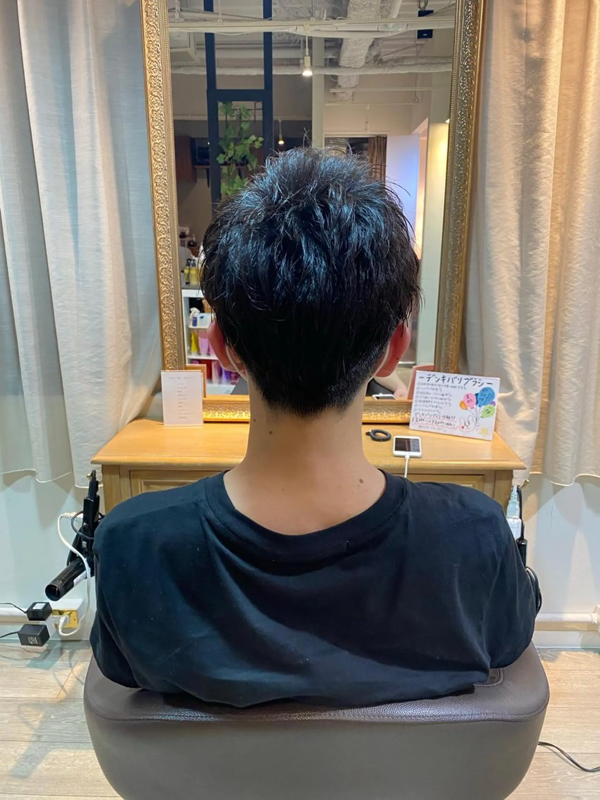 メンズ メンズパーマ maco / 難波美容室のヘアスタイル