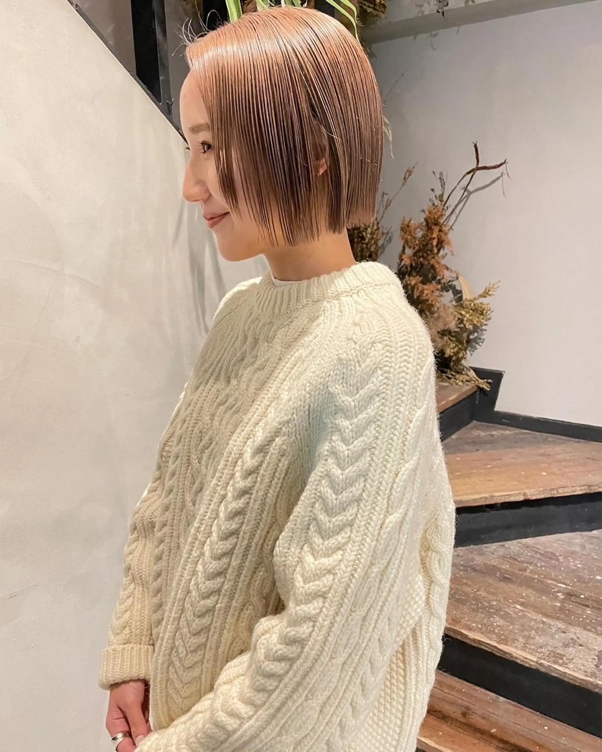 ショート 山田 綾乃/メンズカットのヘアスタイル