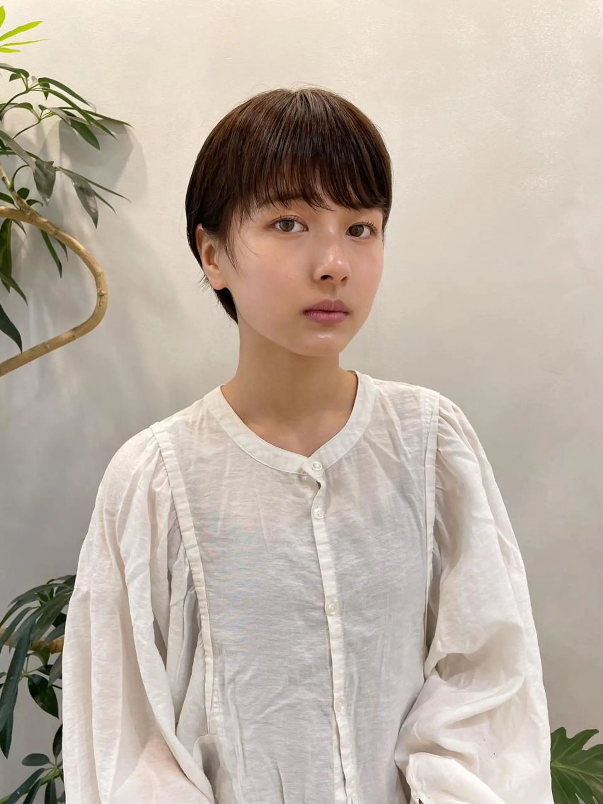 ショート 青木 優歩のヘアスタイル