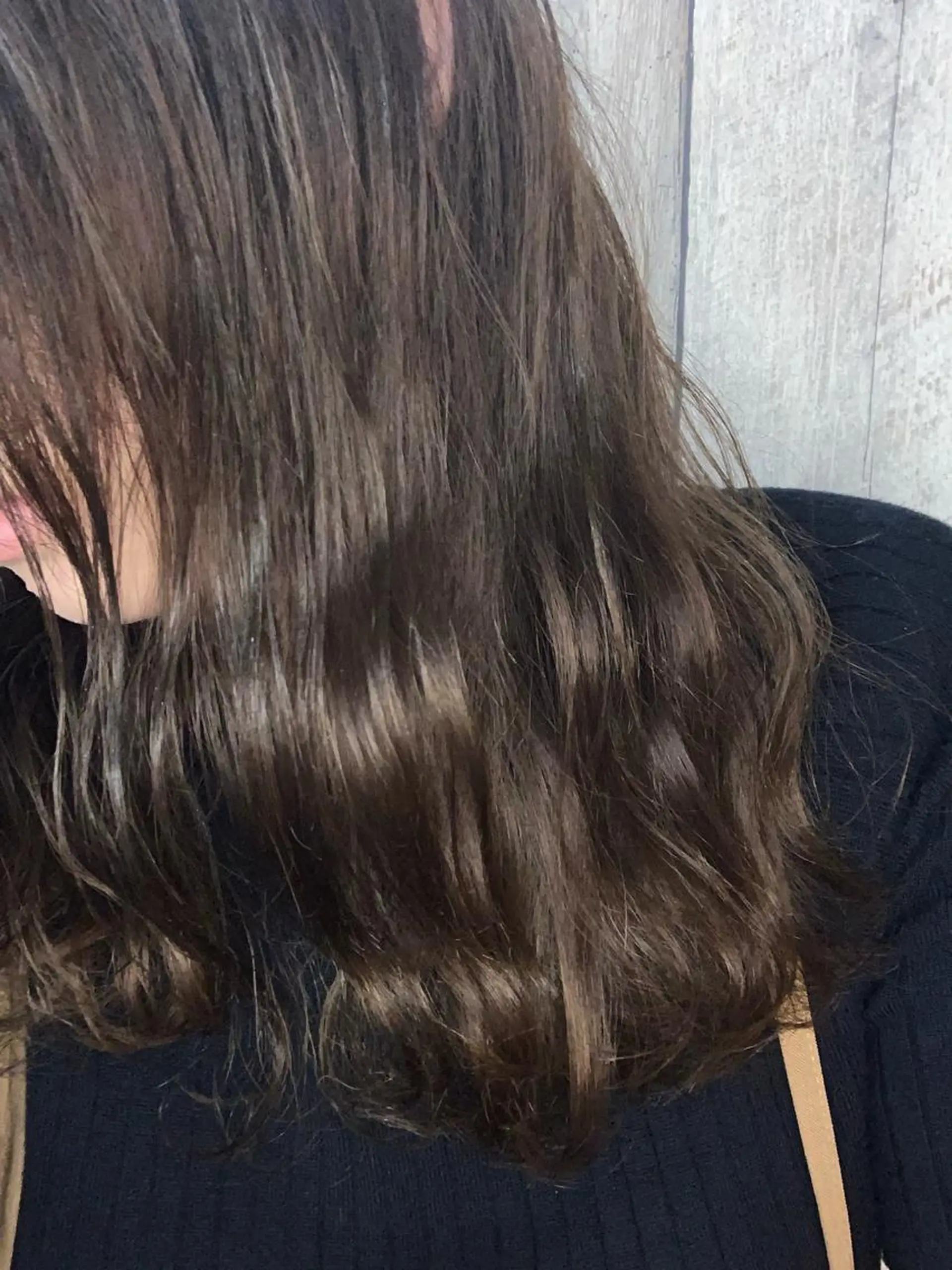 セミロング アッシュ くせ毛 ✨【店長】Lily. 北千住Seina✨のヘアスタイル