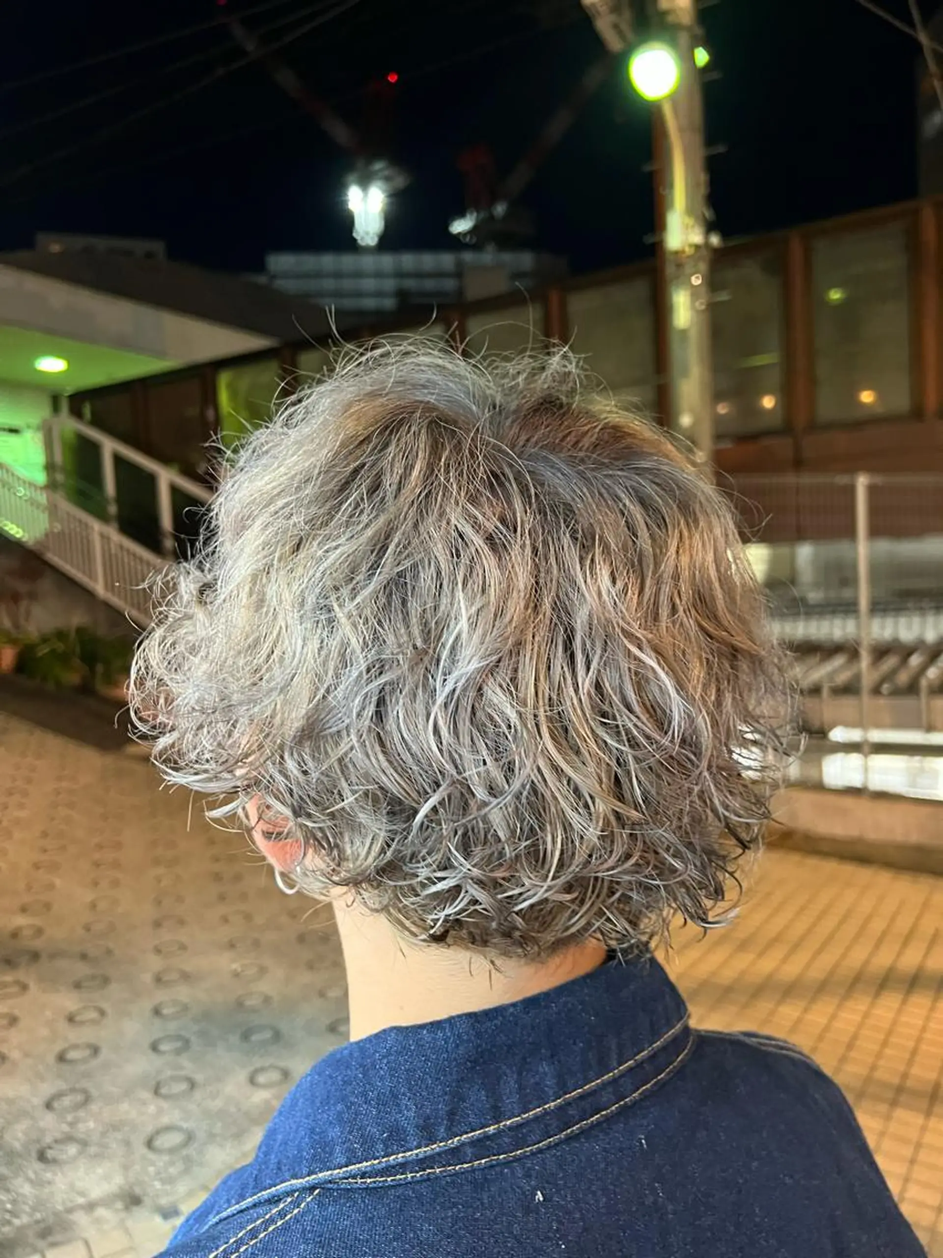 ショート カラー メンズ メンズブリーチ ブリーチ ヘアカラー 【髪質改善/縮毛矯正 /カラー】ホサカのヘアスタイル