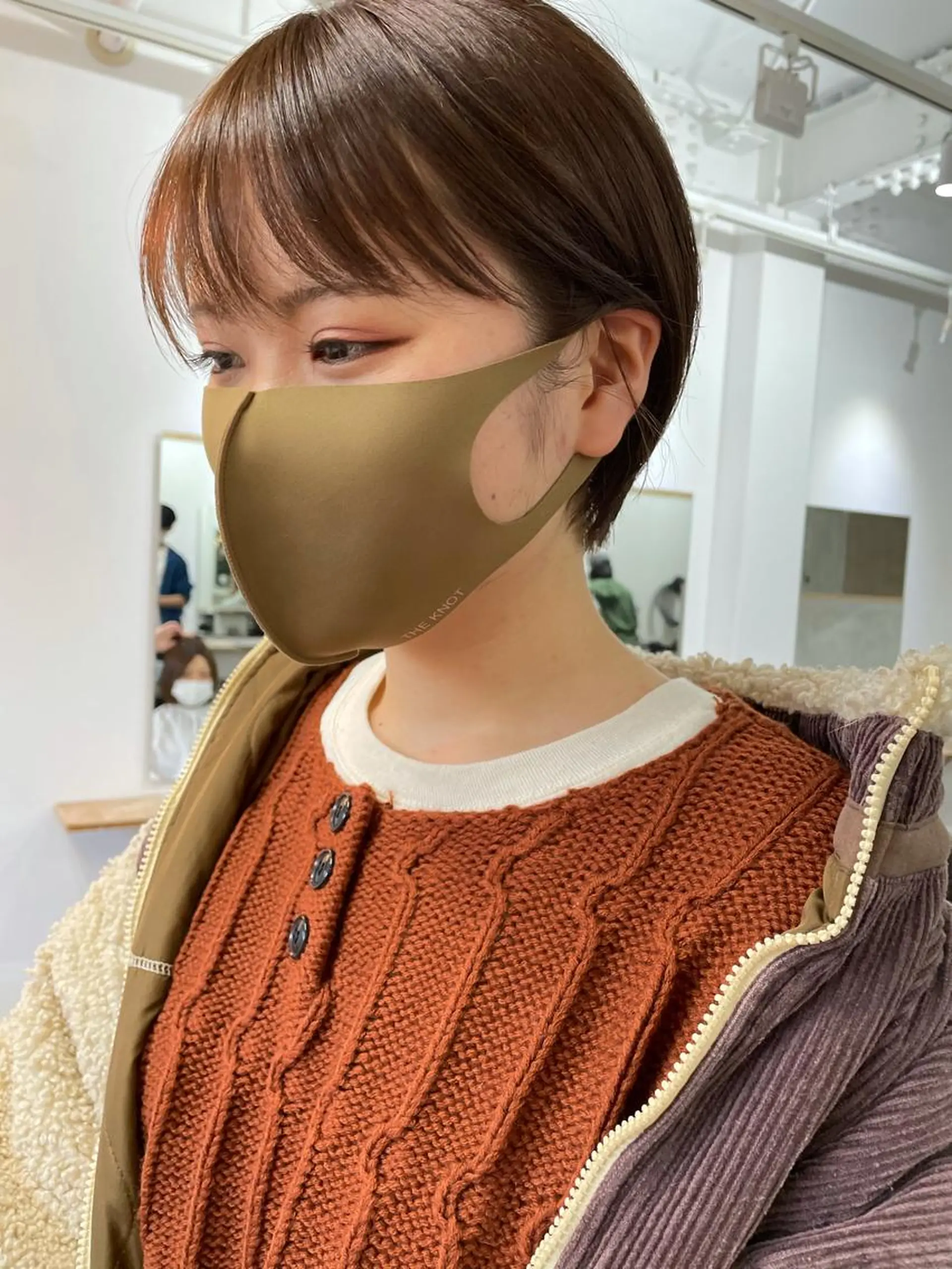 ショート ショートヘア カット ヘアカラー トリートメント パーマ/透明感カラー /ボブ/吉田一生のヘアスタイル