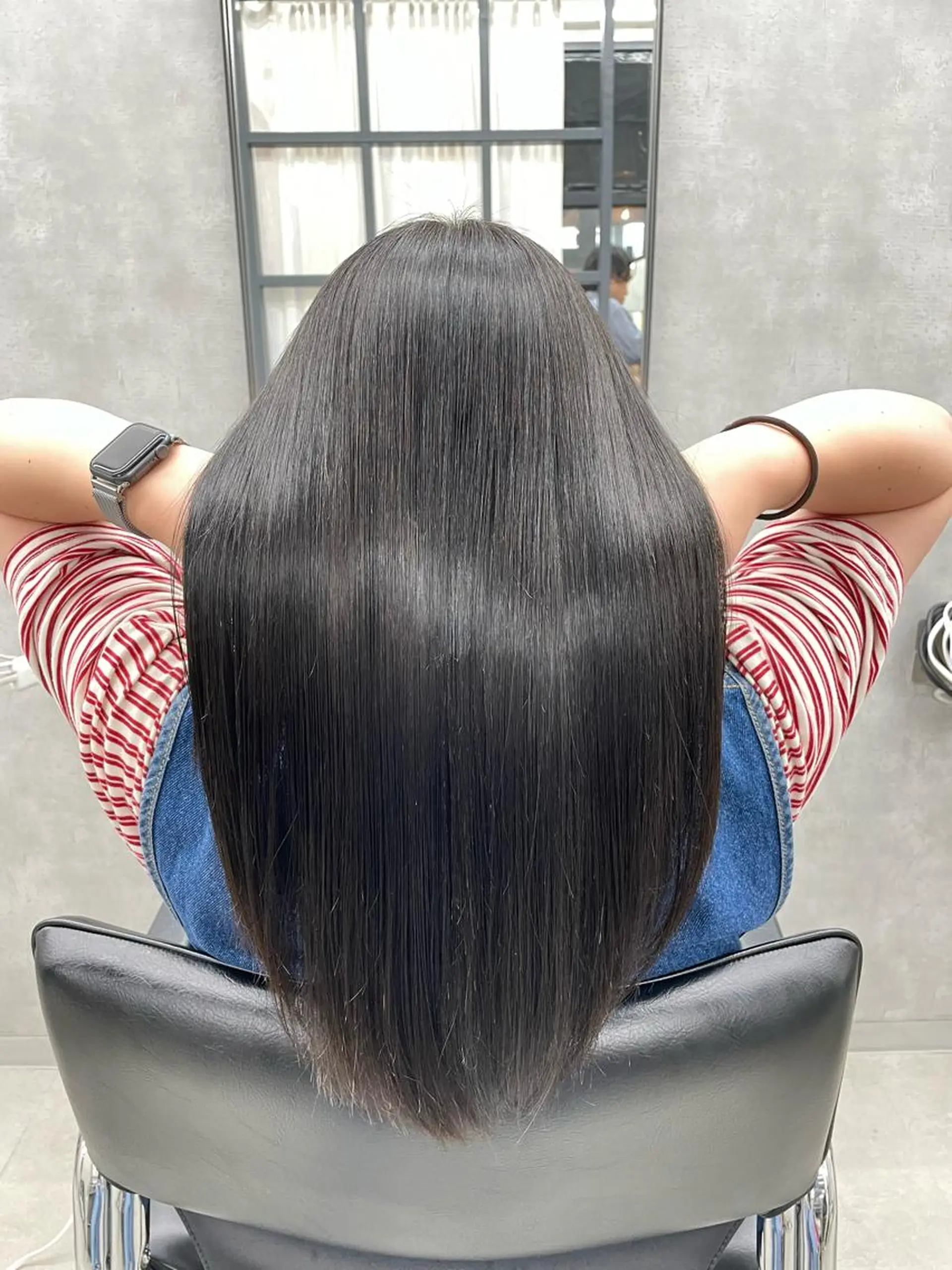 ロング 髪質改善 縮毛矯正 すぐ巻ける縮毛矯正 🍀勝倉　麗のヘアスタイル