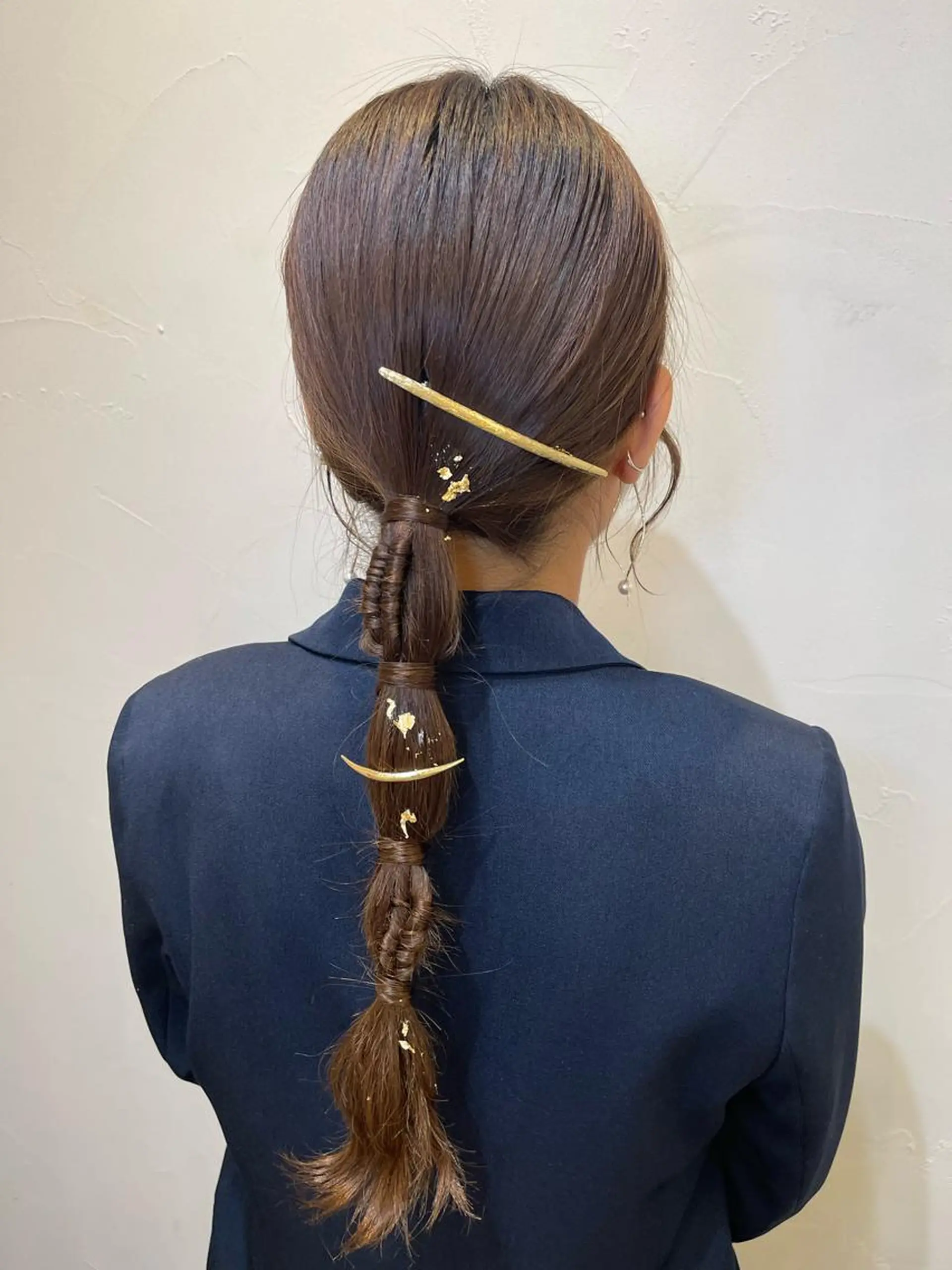 ヘアアレンジ お団子ヘア ポニーテール メンズhair /こえびのヘアスタイル