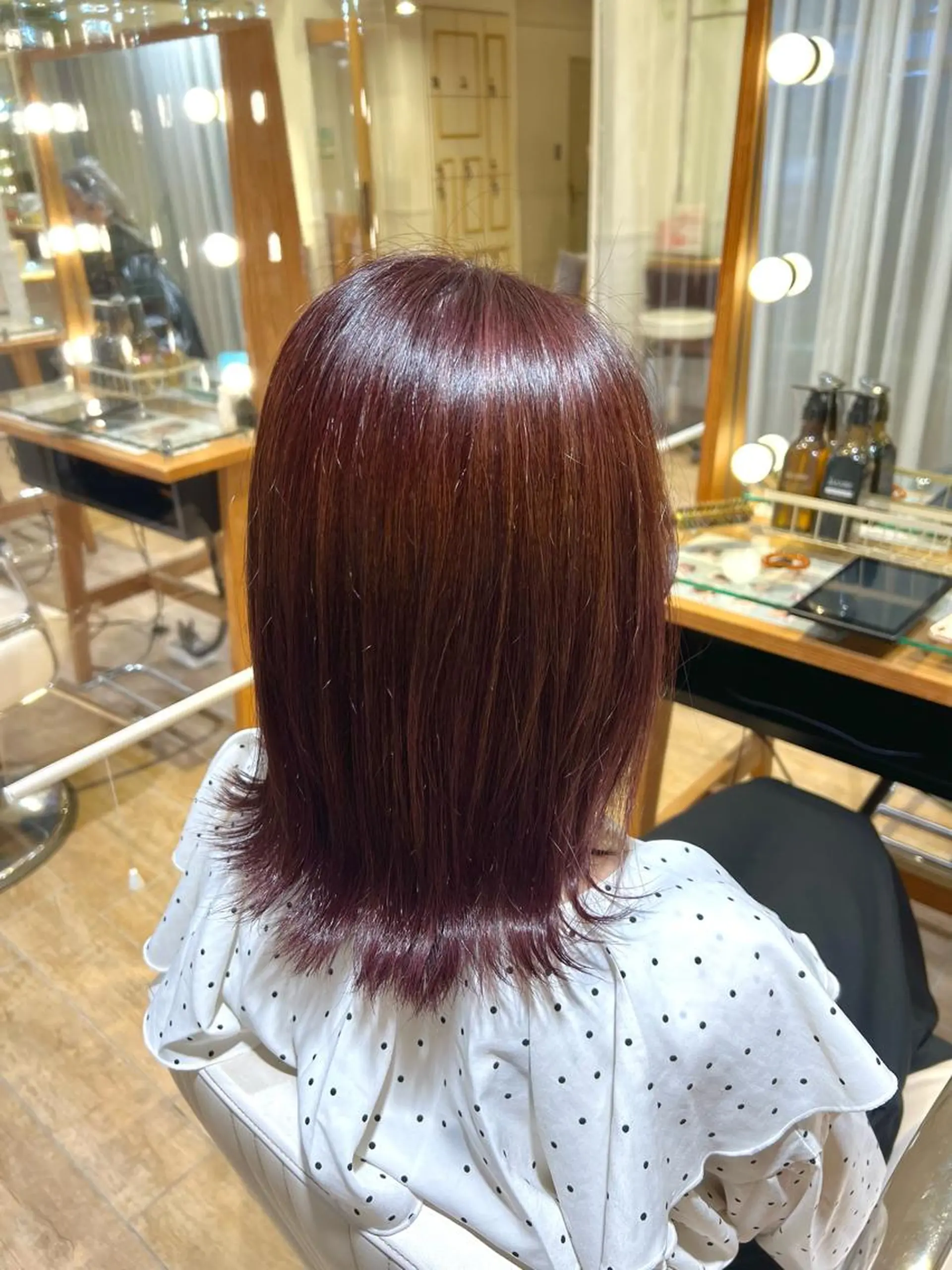 ミディアム 🍒 Rino 🍒 カットモデル募集中のヘアスタイル