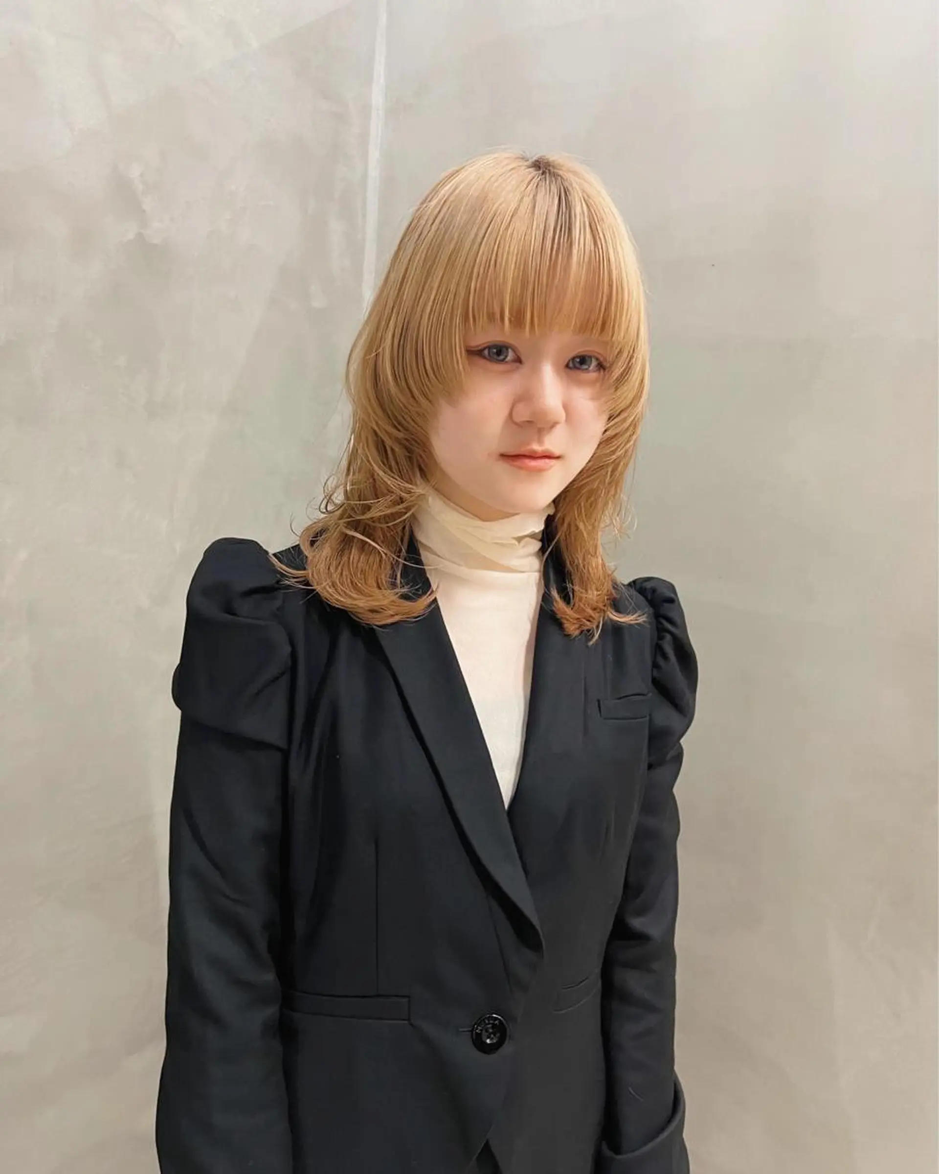 ミディアム Kaito🐶/ボブ /レイヤー/デザインのヘアスタイル