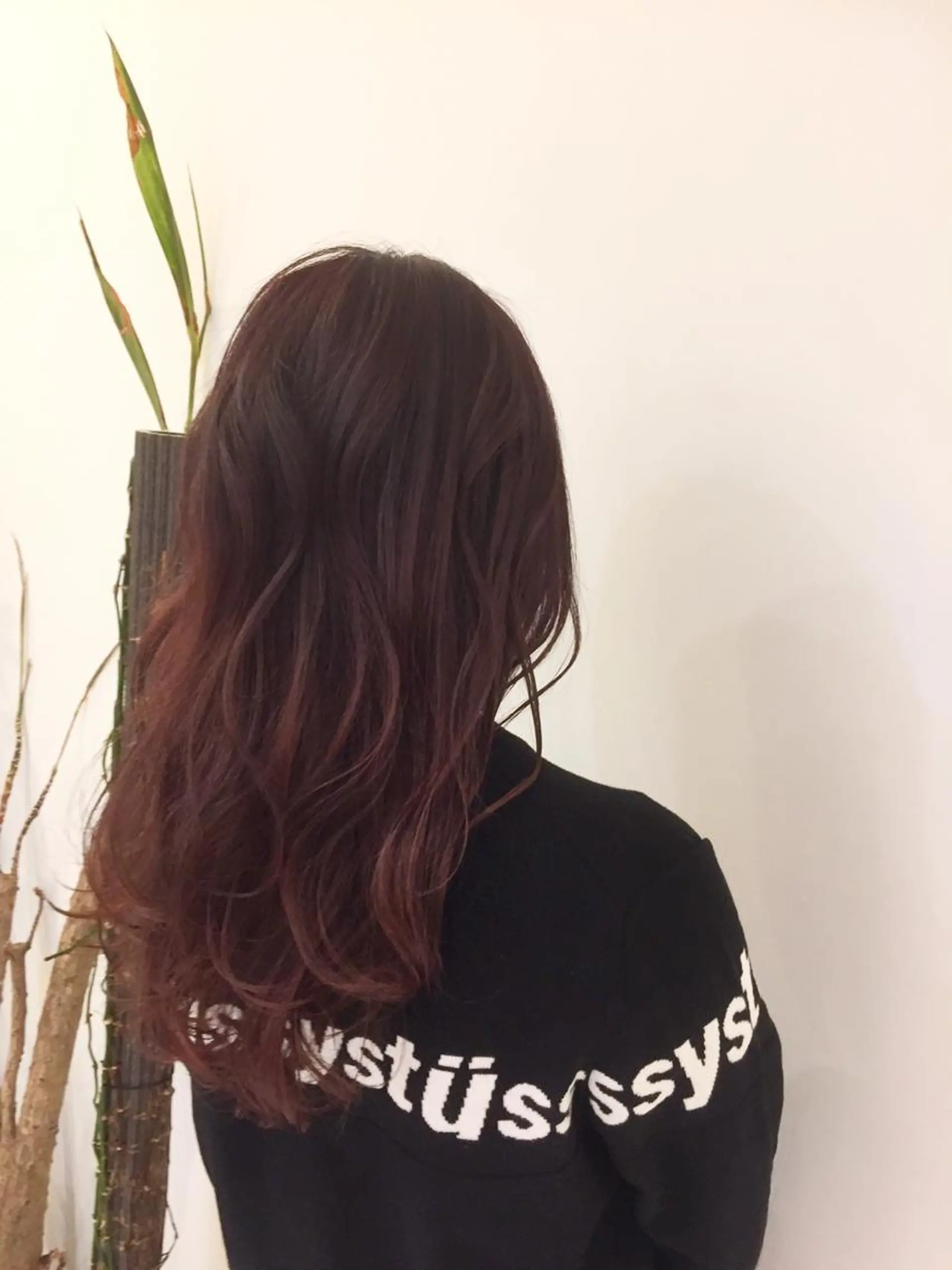 ロング カラー シールエクステ⭐️ オオミタクヤのヘアスタイル