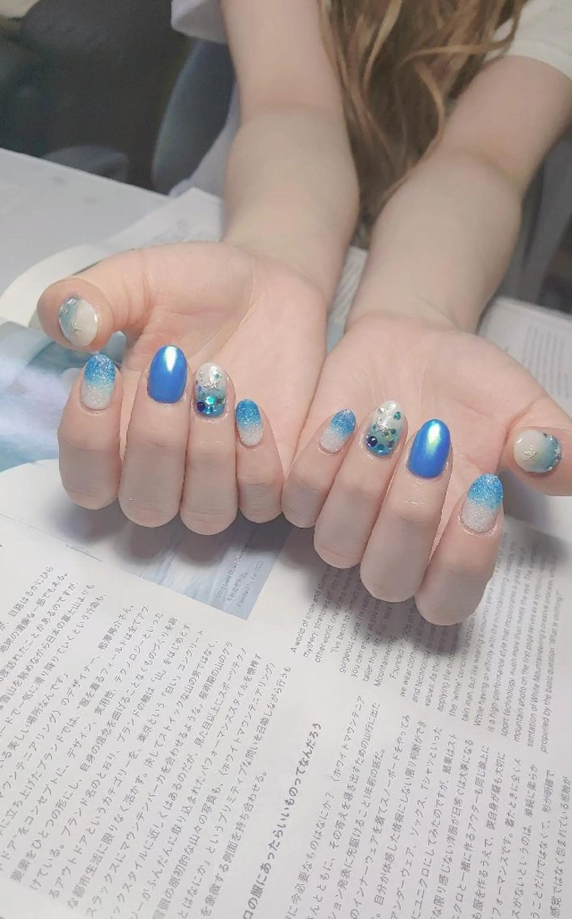 ネイル ハンドネイル 横浜市中区曙町 E·U·Bネイルのネイルデザイン