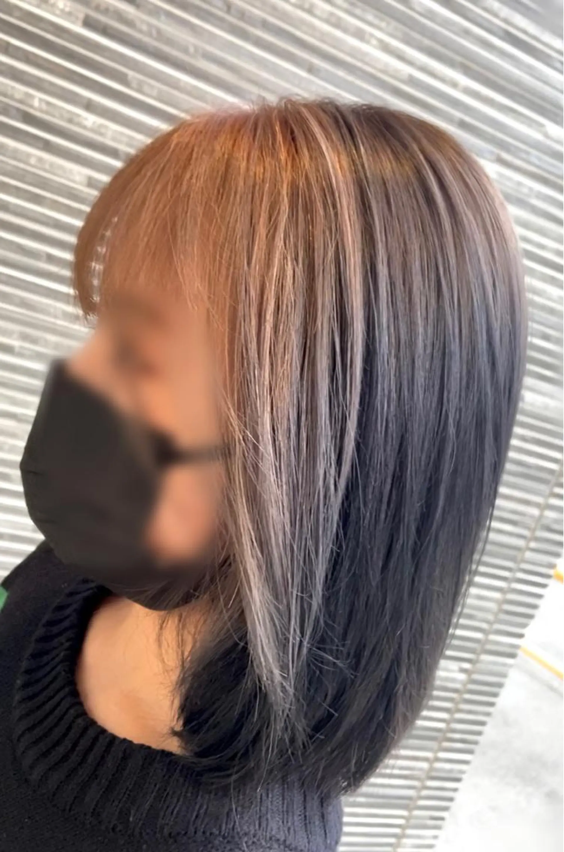 ミディアム カラー ミストバング  フェイスフレーミング stylist 🌼 SHIONのヘアスタイル