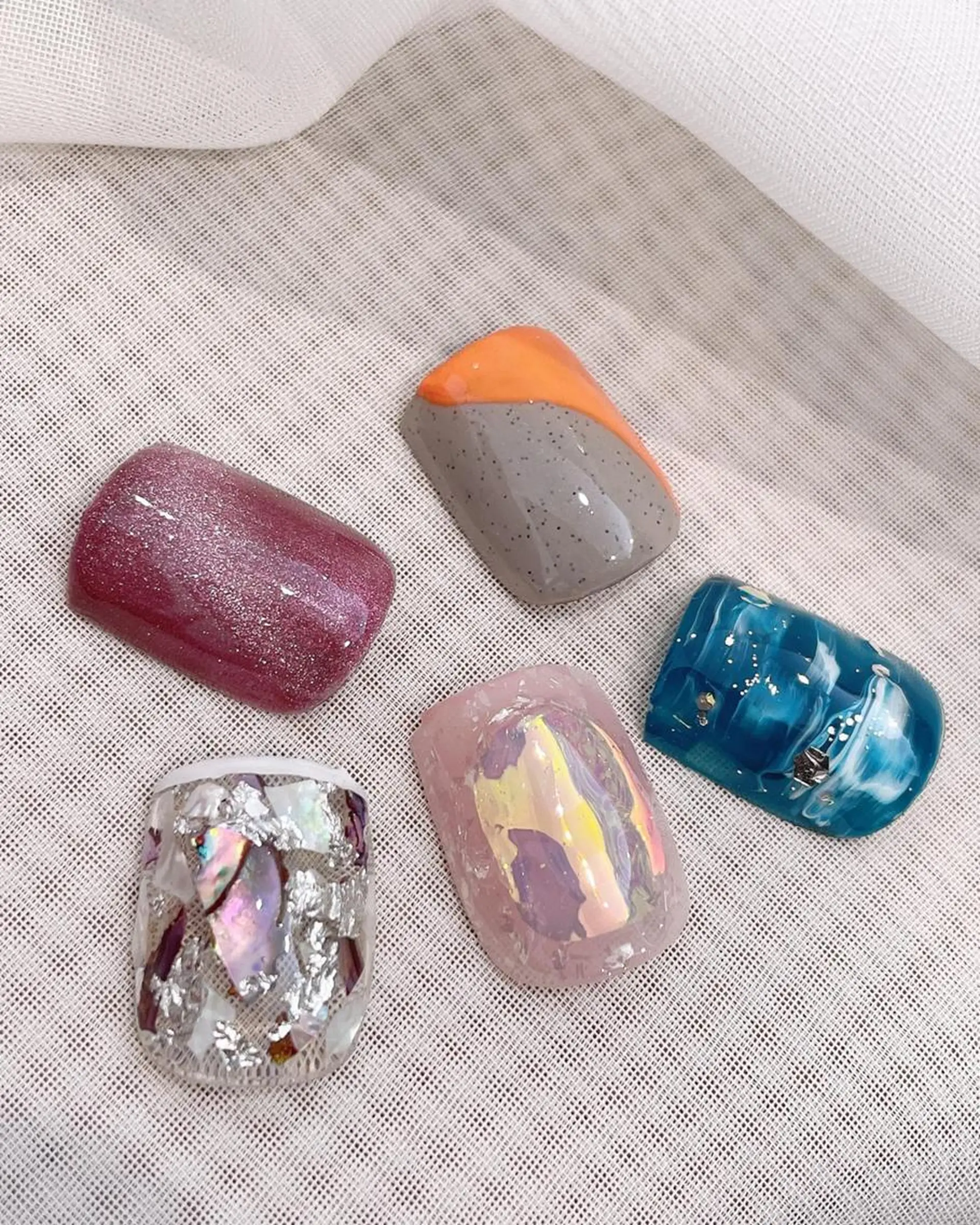 ネイル フットネイル ジェルネイル ニュアンスネイル パラジェル シンプルネイル フットネイル 髙橋 敦子のネイルデザイン