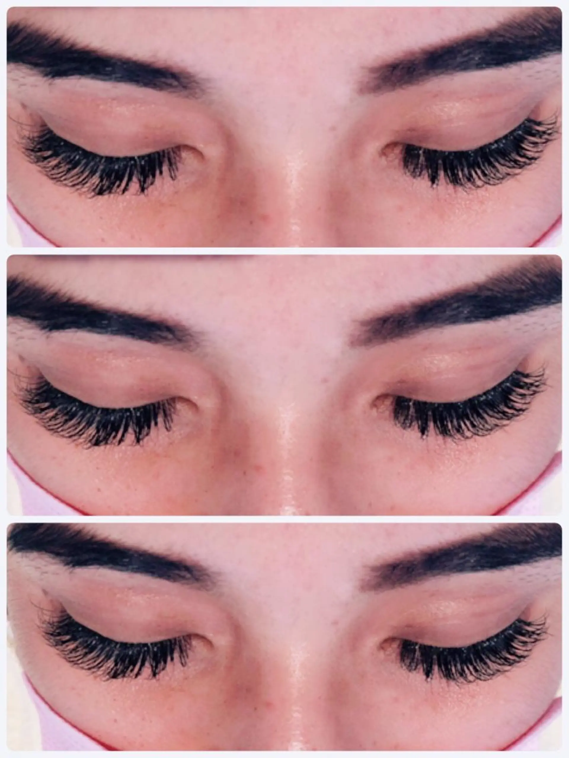 マツエク・マツパ 付け放題 Dカール フラットラッシュ aya s.のマツエク・マツパデザイン