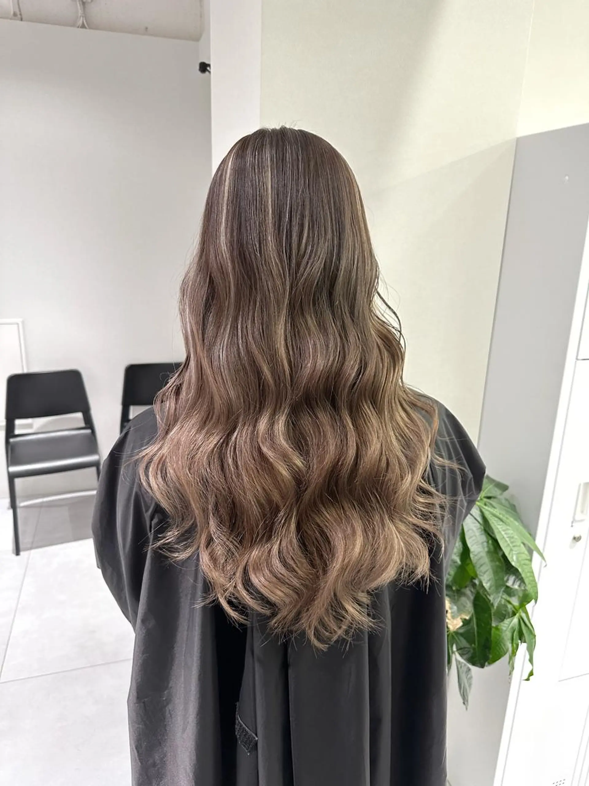 ロング カラー カット ヘアカラー トリートメント epi エピのヘアスタイル