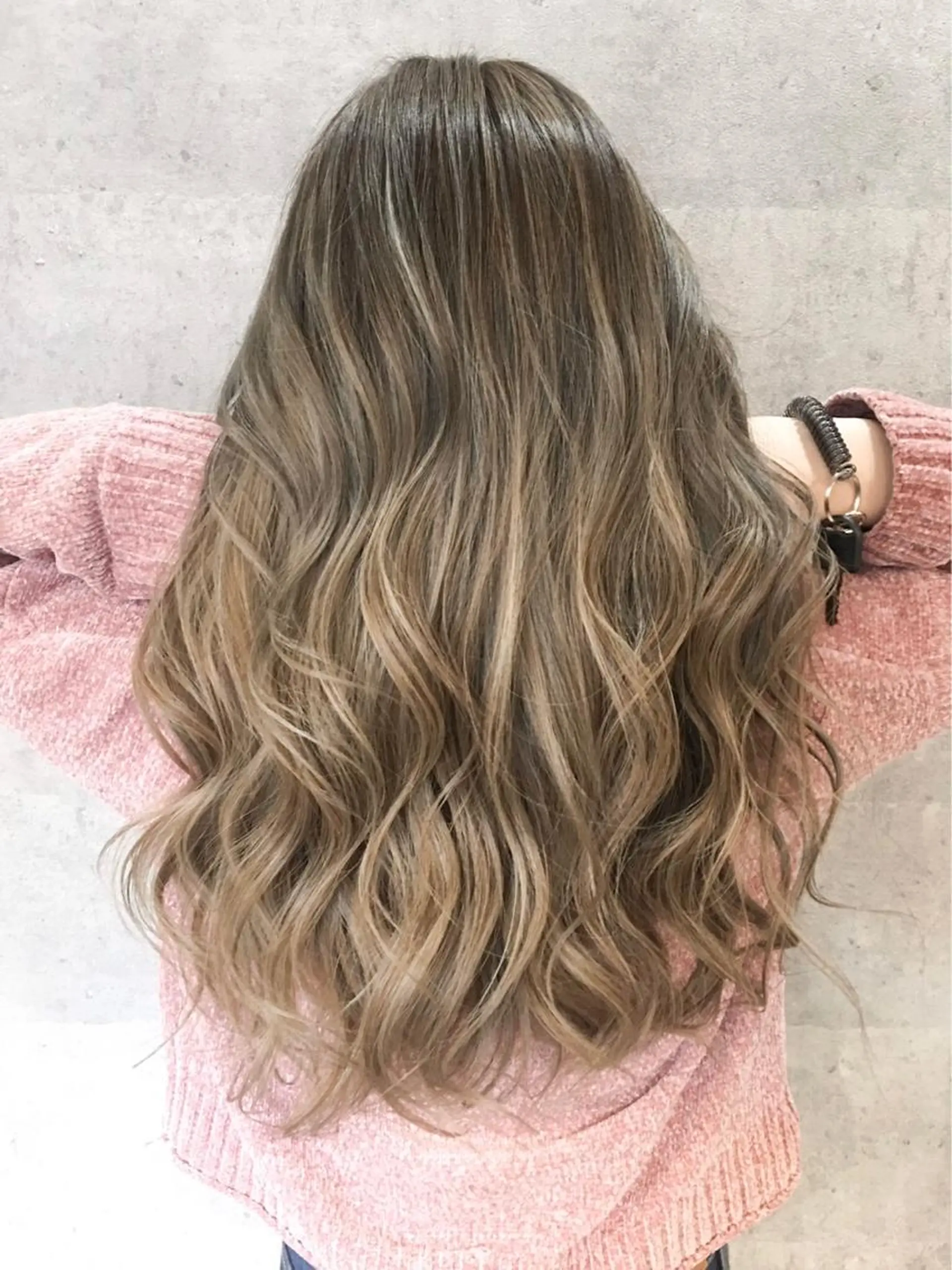 セミロング カット ヘアカラー トリートメント KYOKO 【Bear】のヘアスタイル