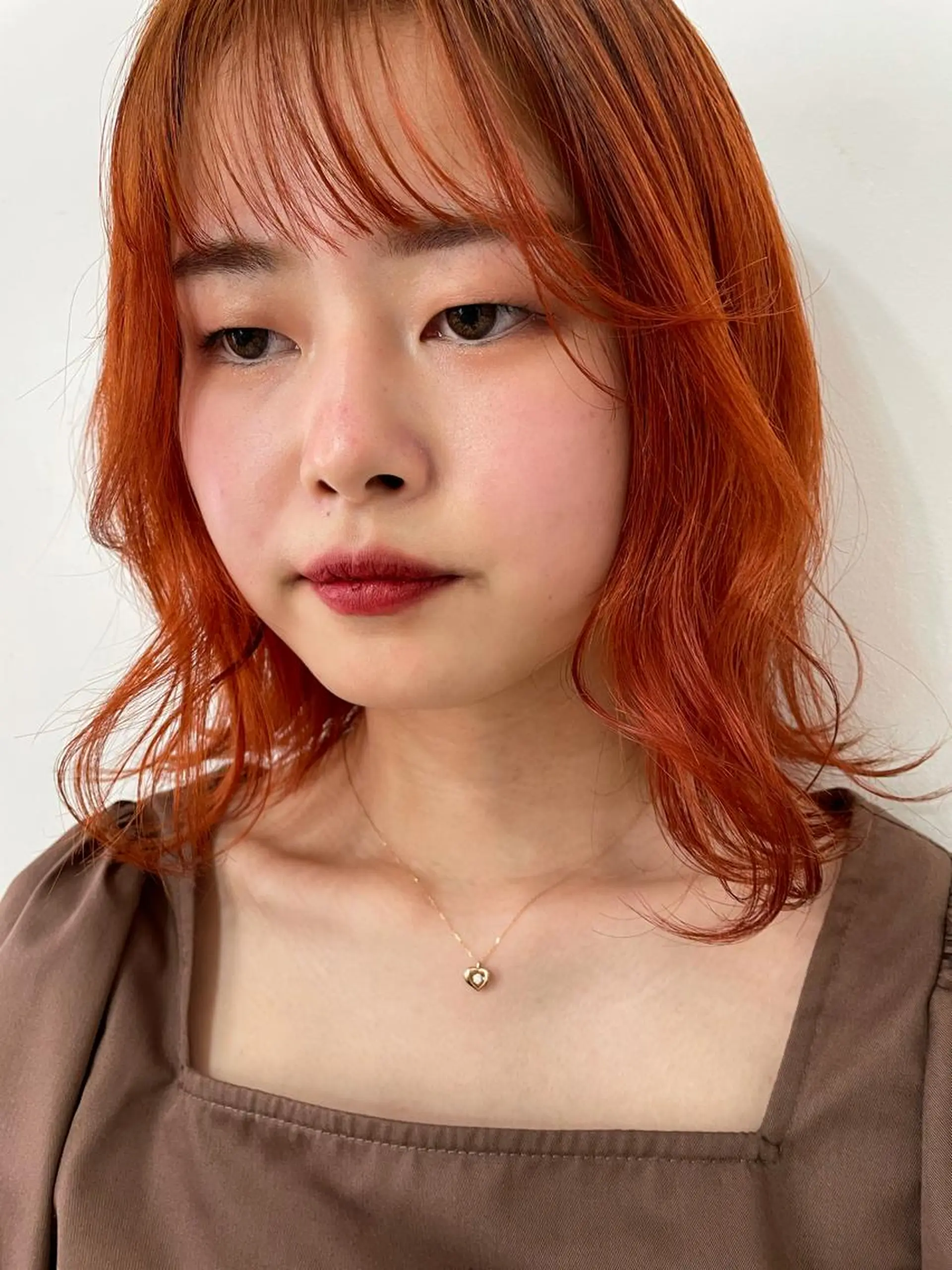 ミディアム カラー パーマ ヘアアレンジ 極上の艶髪 RINAのヘアスタイル