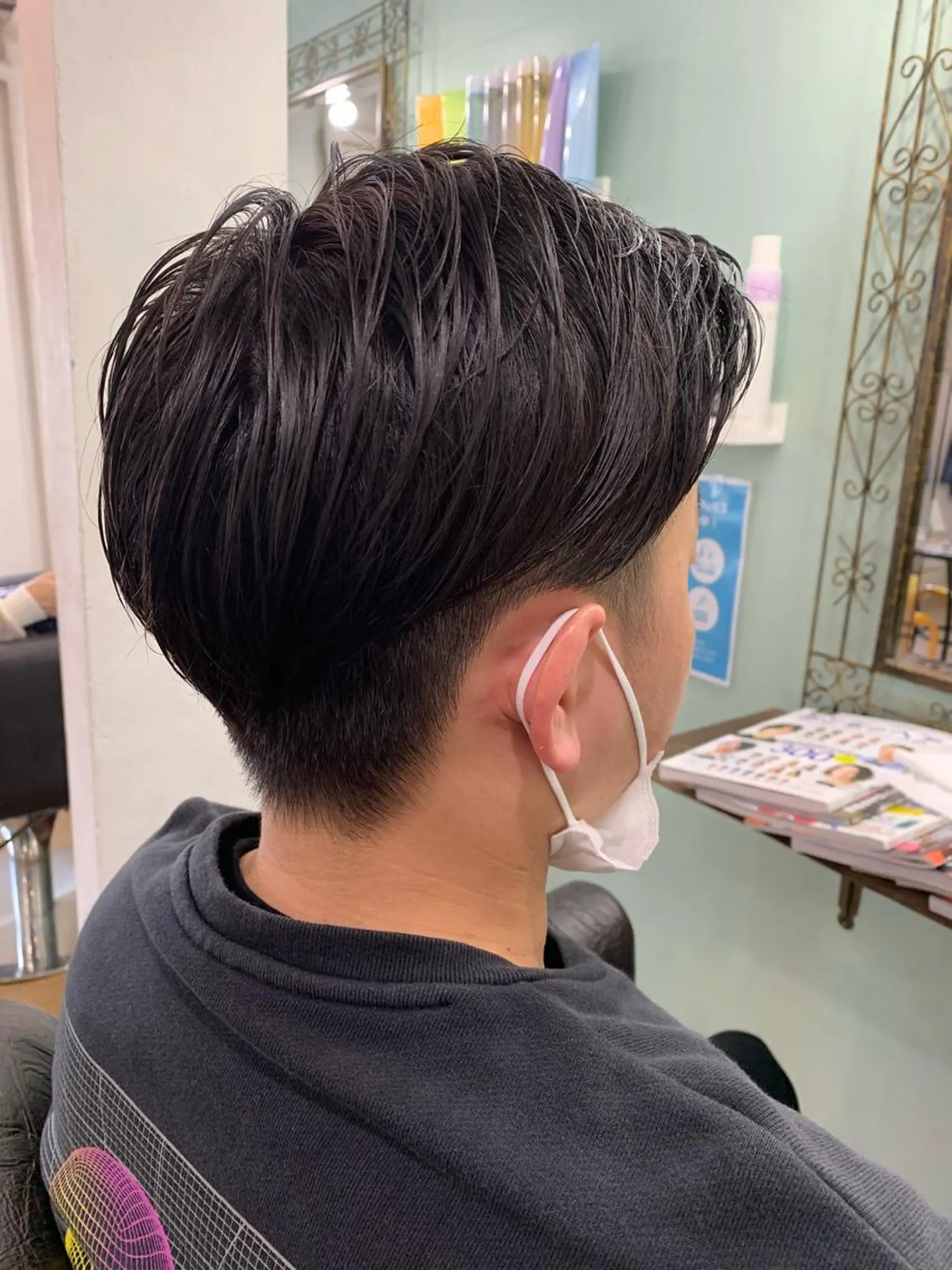 カラー パーマ メンズ R ri R takagiのヘアスタイル