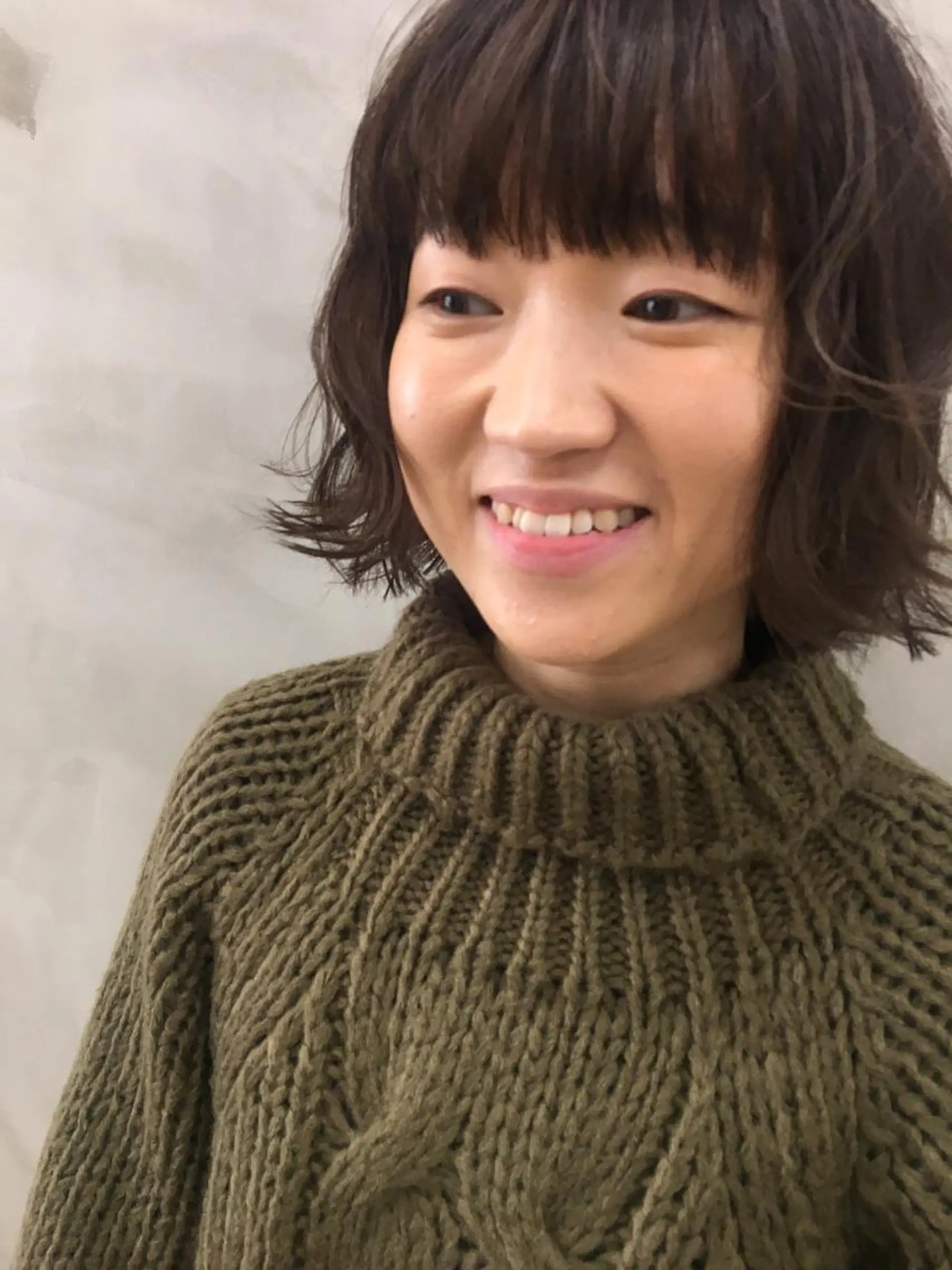 ショート 切りっぱなしボブ ボブ ヘッドスパ (女性限定)🍋モエのヘアスタイル