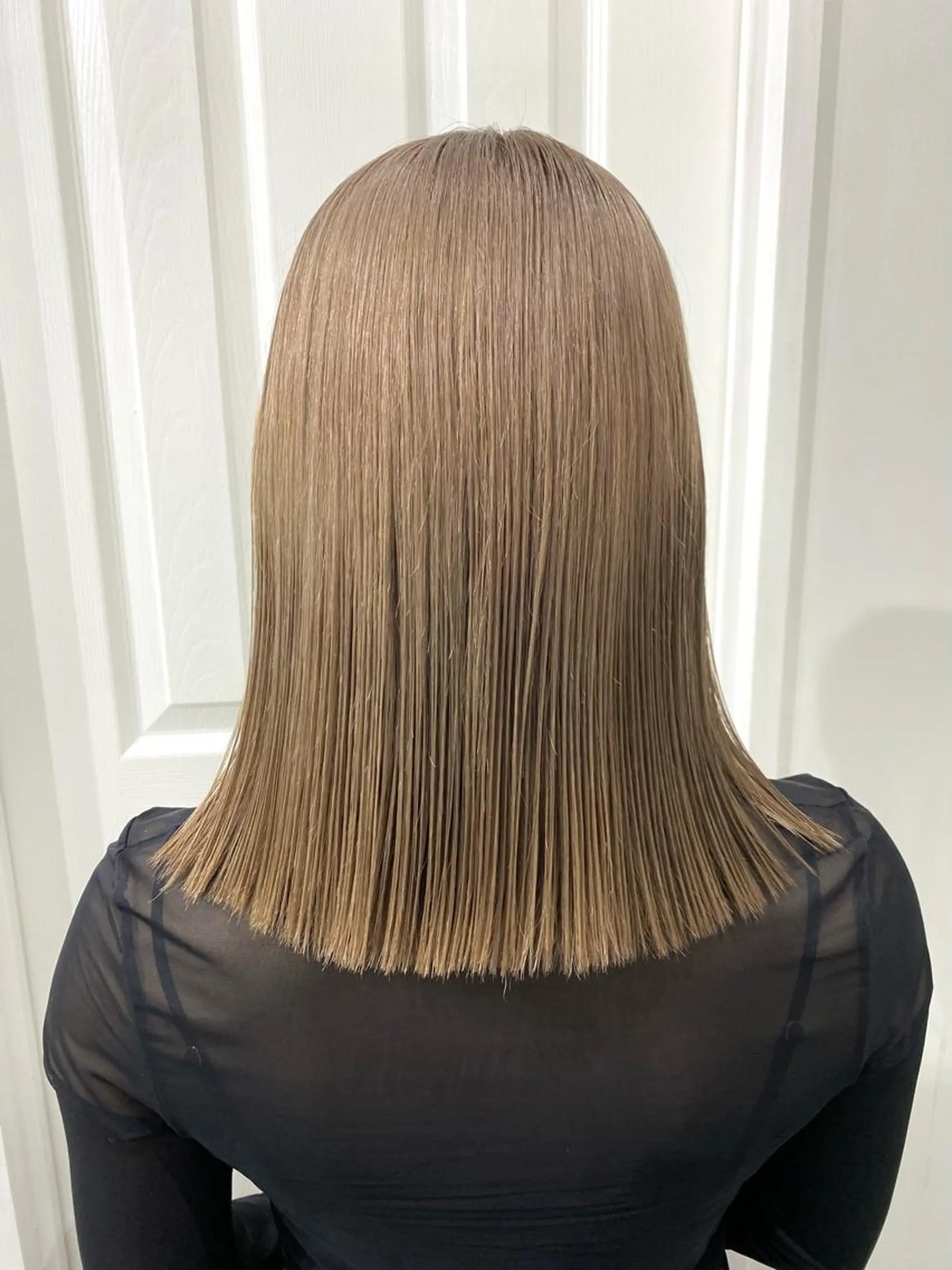 ミディアム ヘアカラー トリートメント ヘッドスパ ヘアセット kai .のヘアスタイル