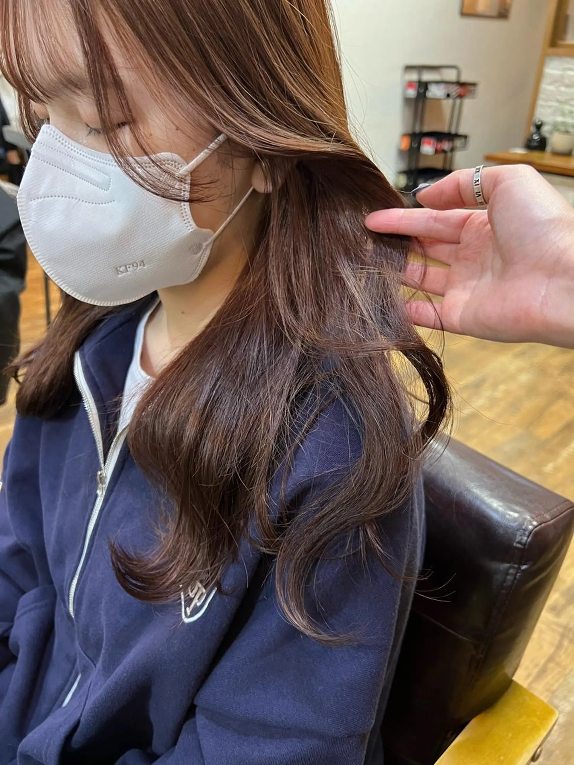 ロング カラー 🥀韓国ヘア🥀 宮津真菜のヘアスタイル