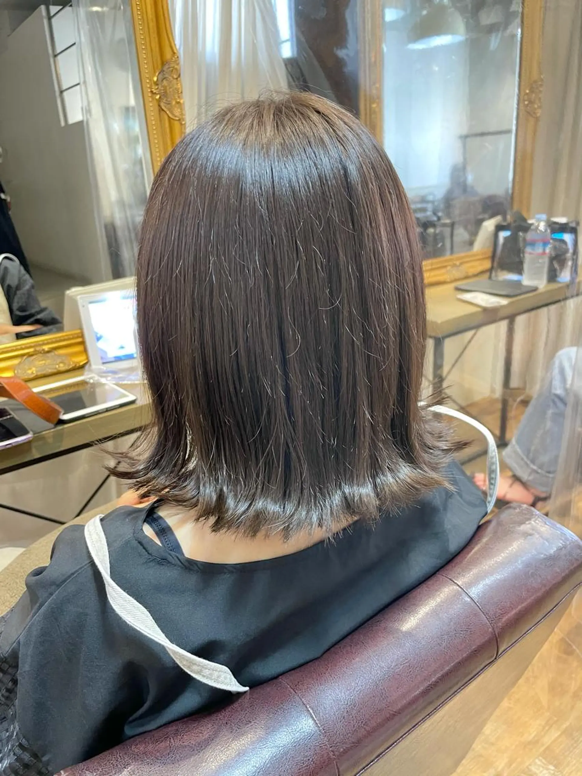 ショート カラー アディクシーカラー 透明感カラー グレージュ イルミナカラー カット ヘアカラー 💖透明感カラー💖 mayukoのヘアスタイル