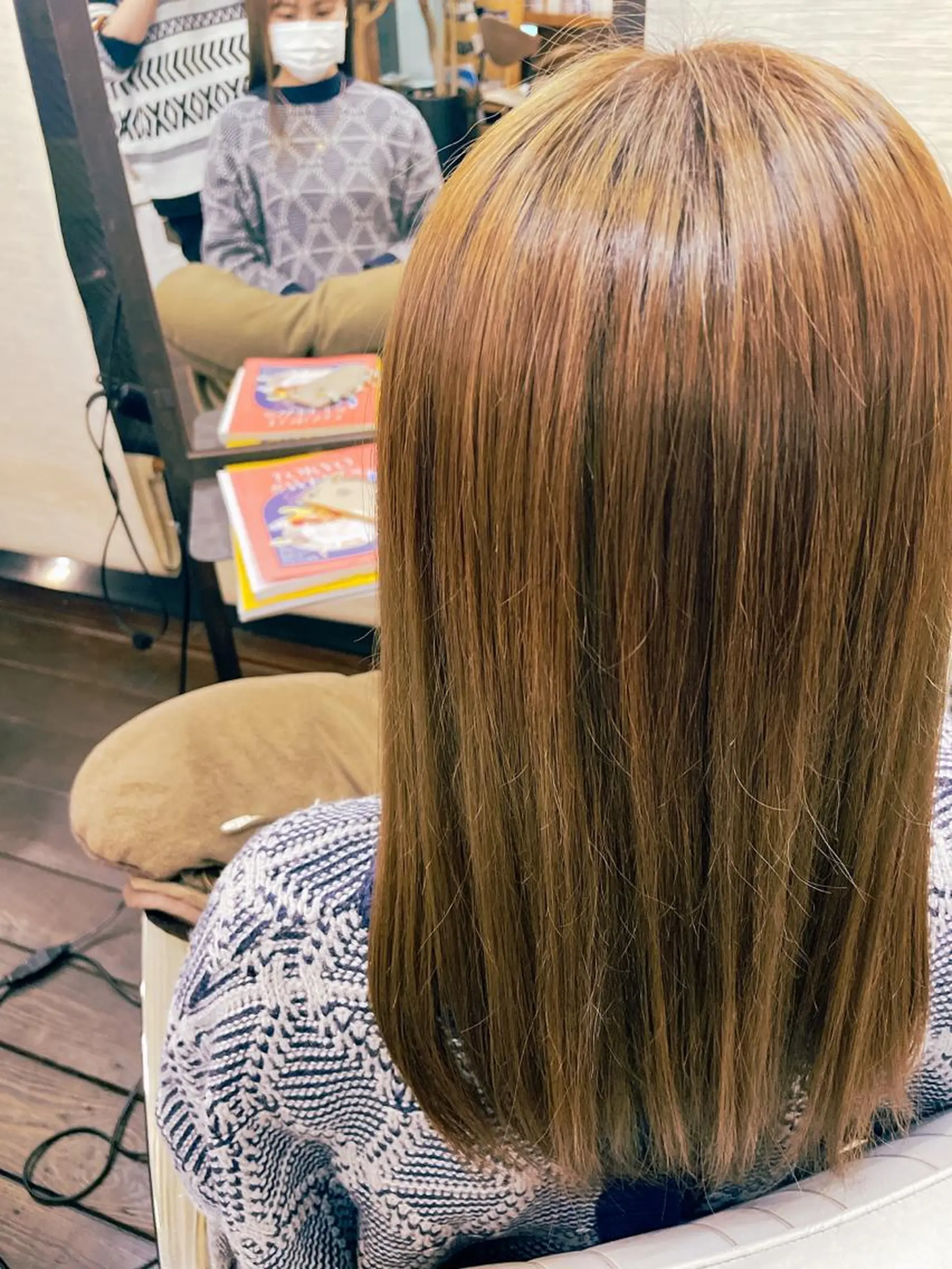 カラー ベージュカラー🤎 ayaのヘアスタイル