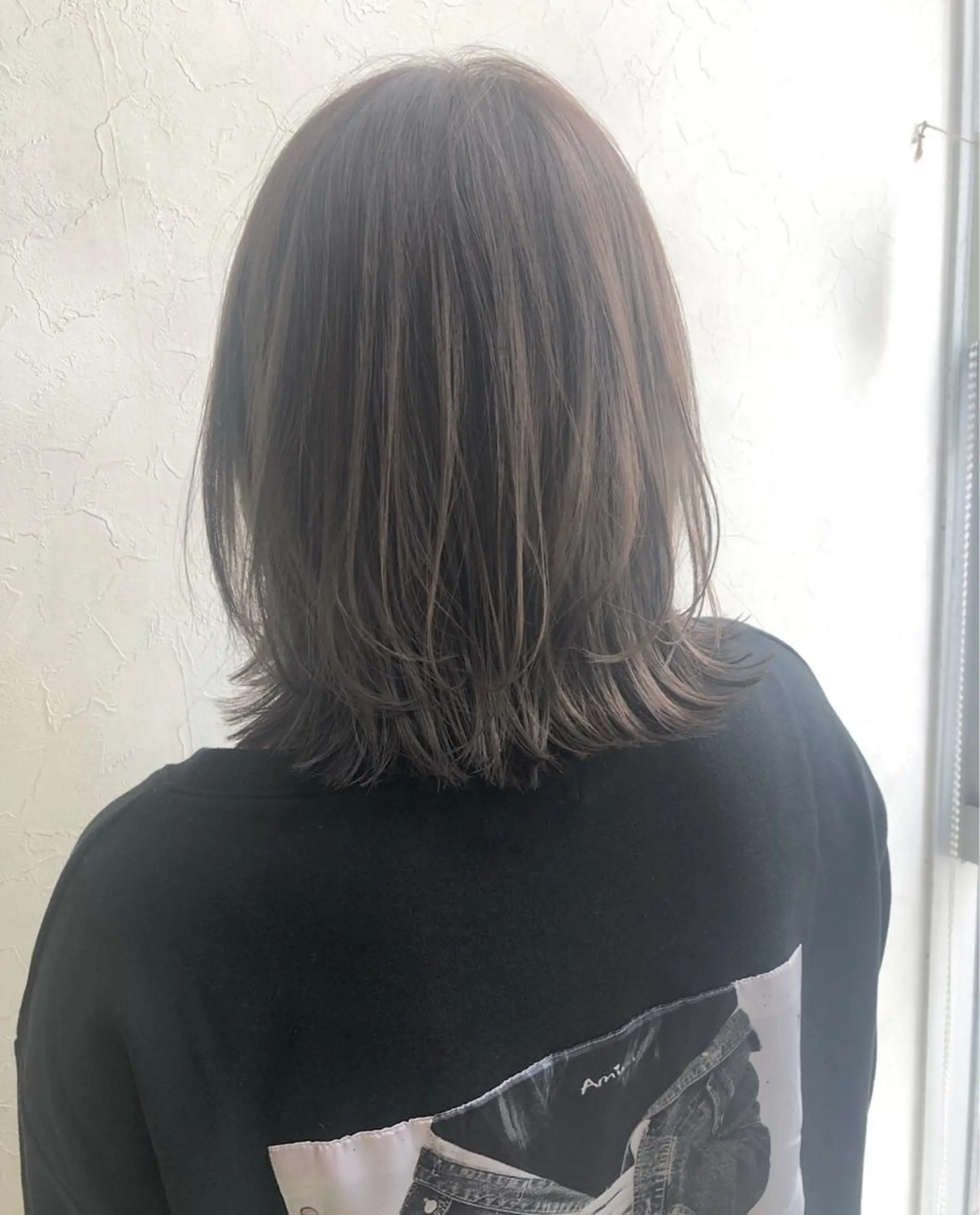 ミディアム カラー nakahara madokaのヘアスタイル
