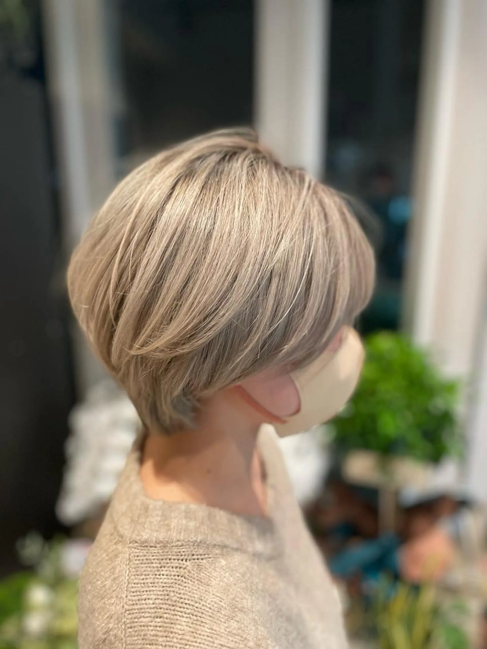 ショート カラー カット ヘアカラー トリートメント ✨髪質改善/ハイトー ン/艶髪高山のヘアスタイル