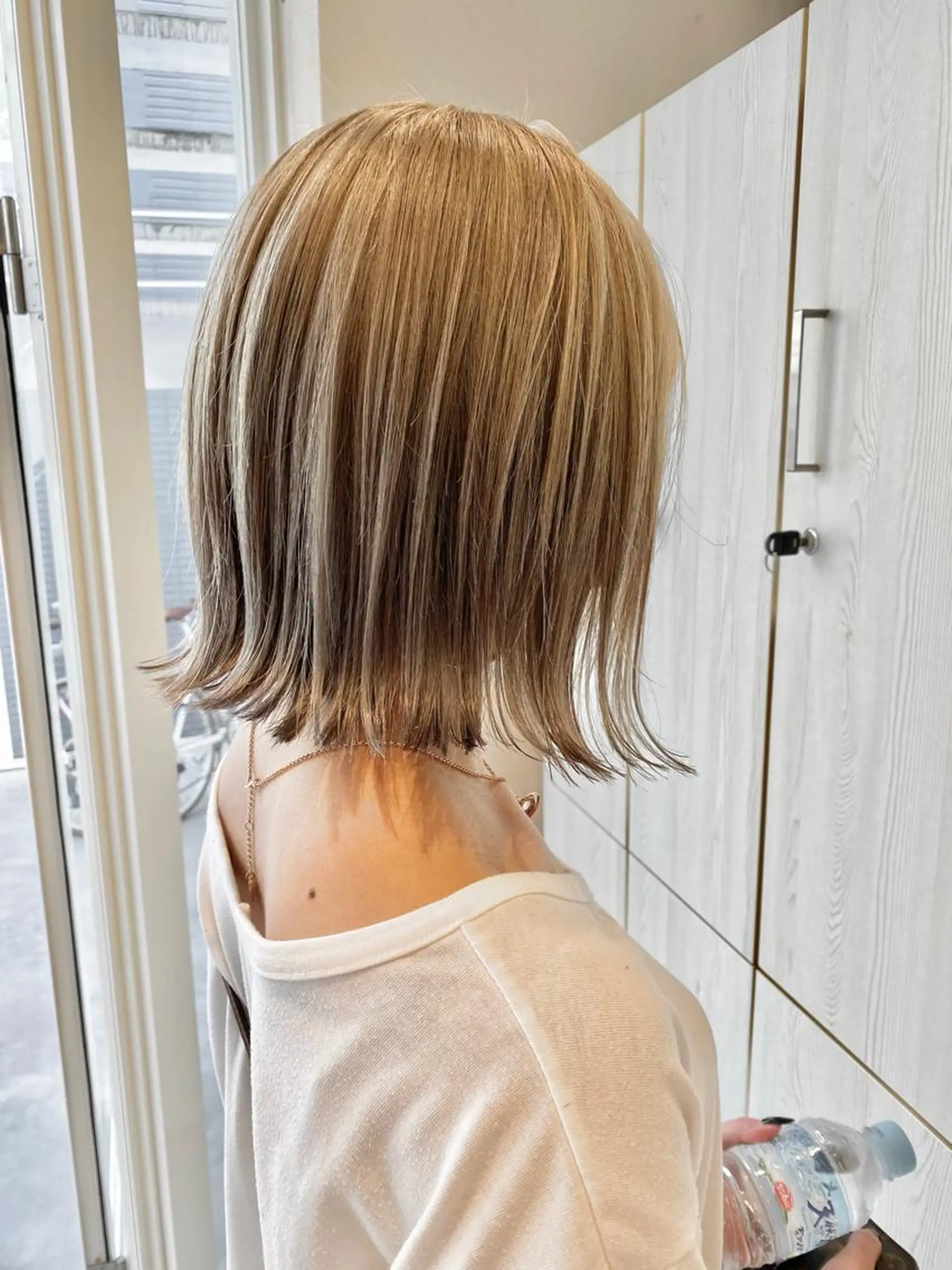 ショート カラー カット ヘアカラー トリートメント ハイトーン×似合わせ 🌱中川慎之介のヘアスタイル