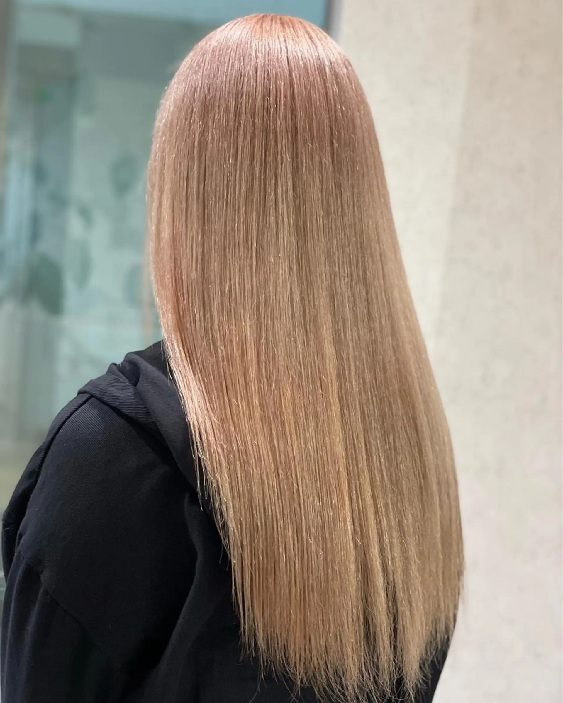 ロング カラー ヘアアレンジ ベージュカラー ブリーチ ケアブリーチ ダブルカラー イルミナカラー ヘアカラー トリートメント 髪質改善×ハイトーン 中田啄也のヘアスタイル