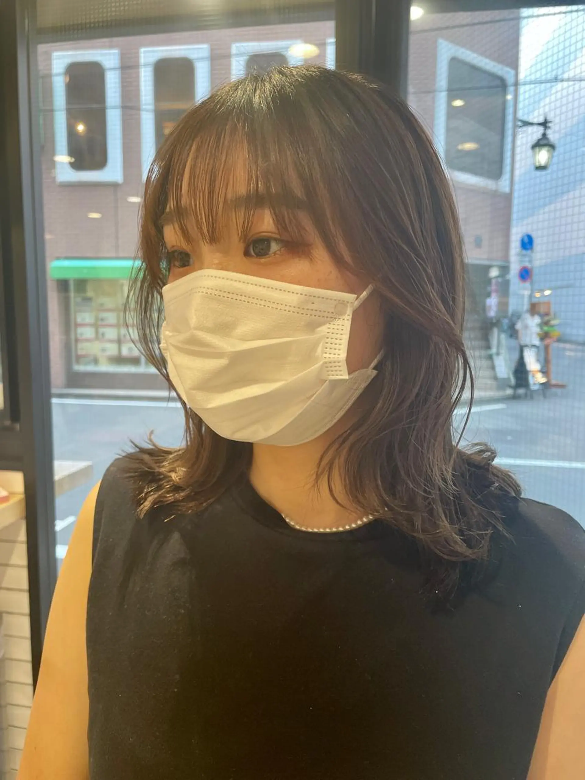 ミディアム カラー/レイヤー/ 髪質改善/PAAQのヘアスタイル