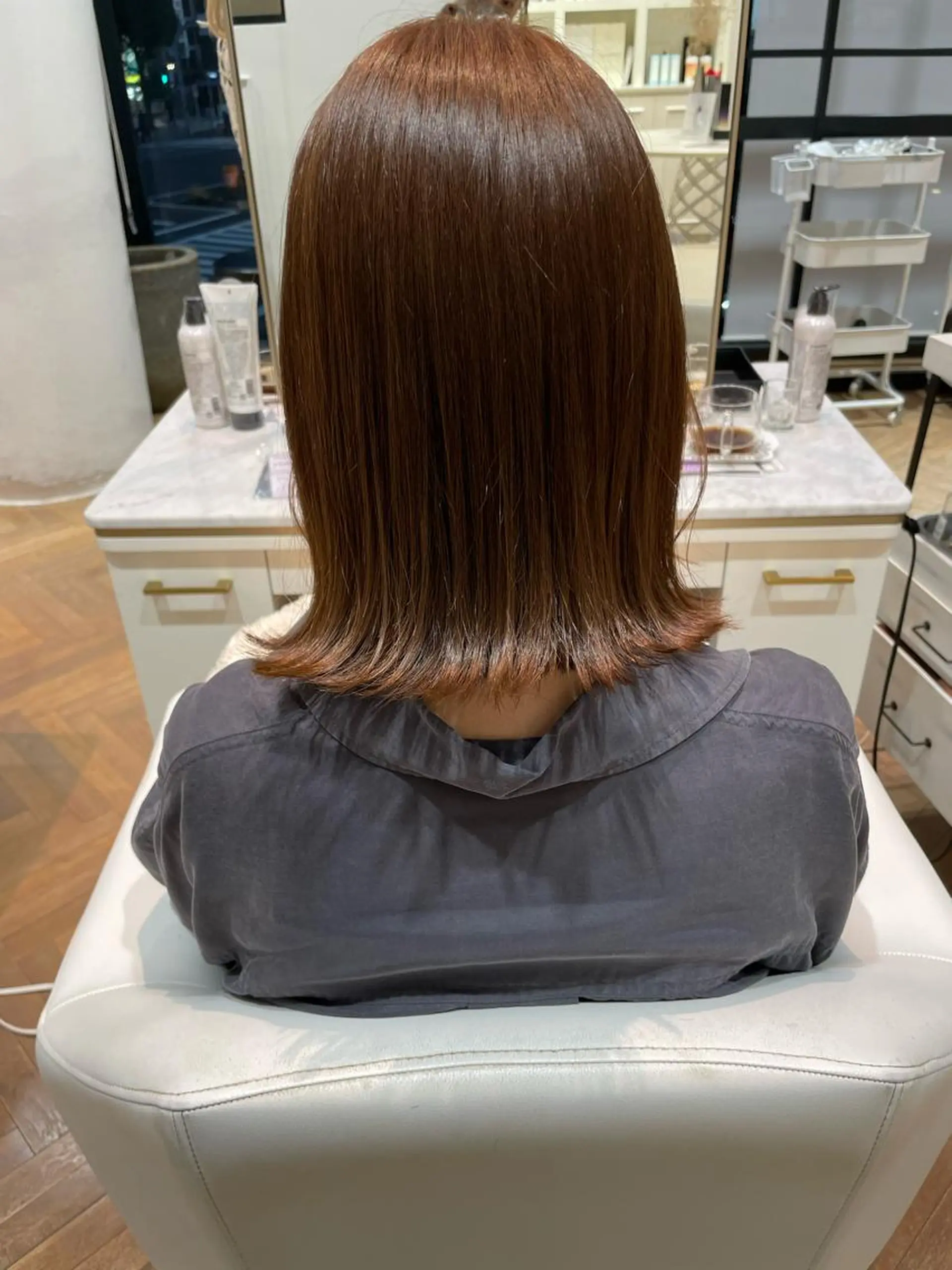 パーマ 酸性ストレート ストレートパーマ HEARTS和田 ひかりのヘアスタイル