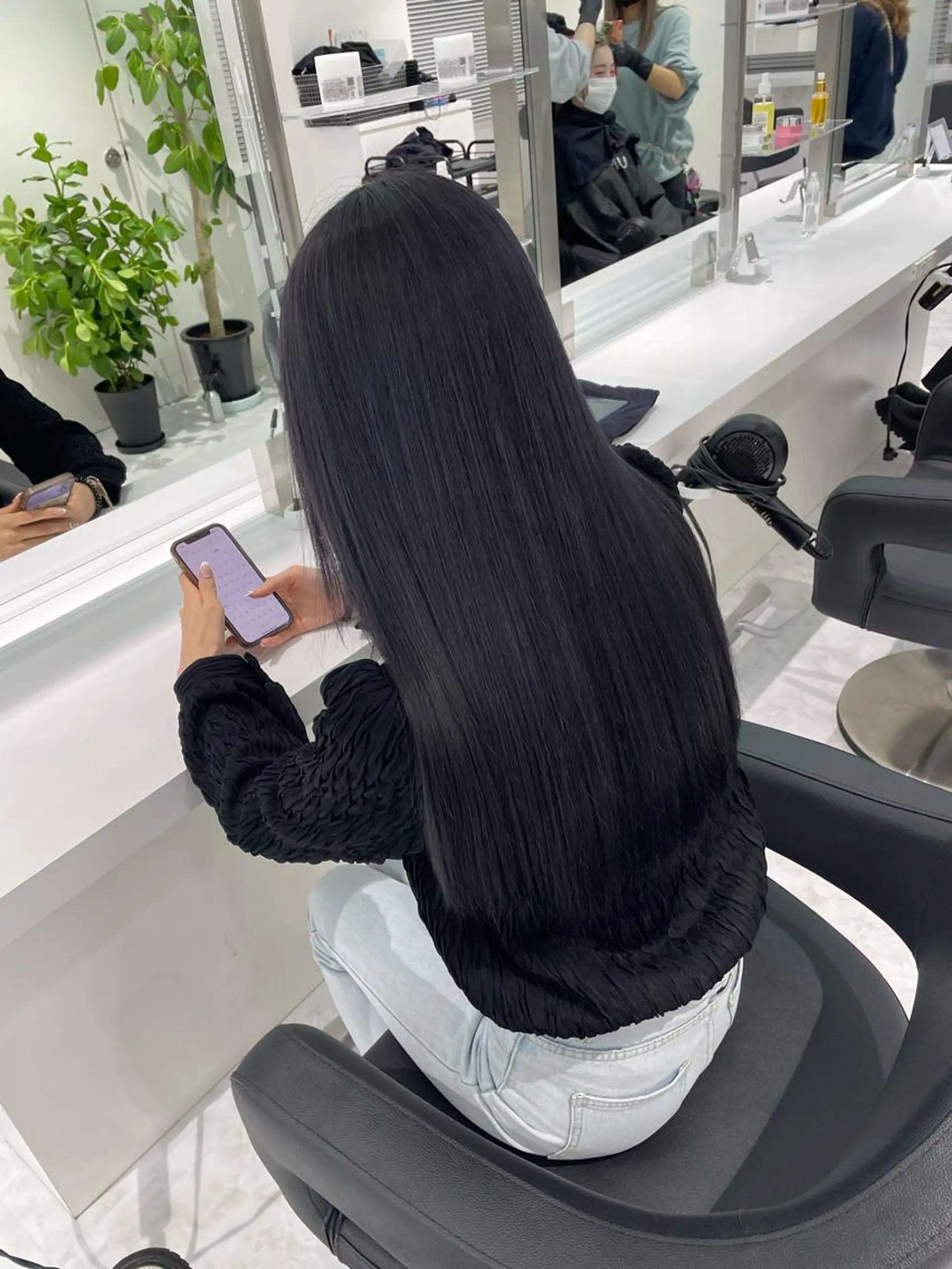 ロング カラー ［銀座］淡色 ラベンダー🫧大村のヘアスタイル