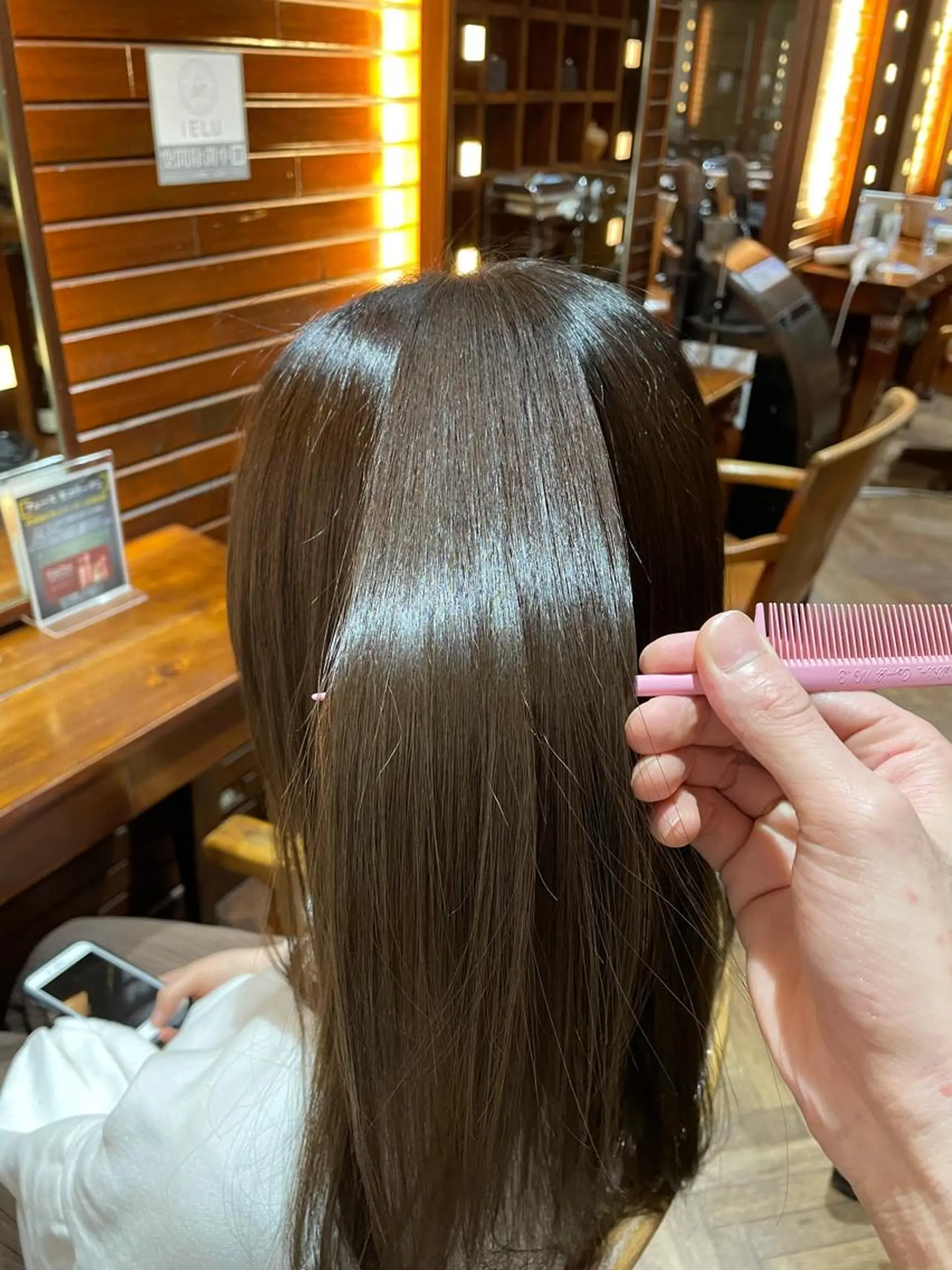 ミディアム トリートメント 酸熱トリートメント stylist YUTOのヘアスタイル